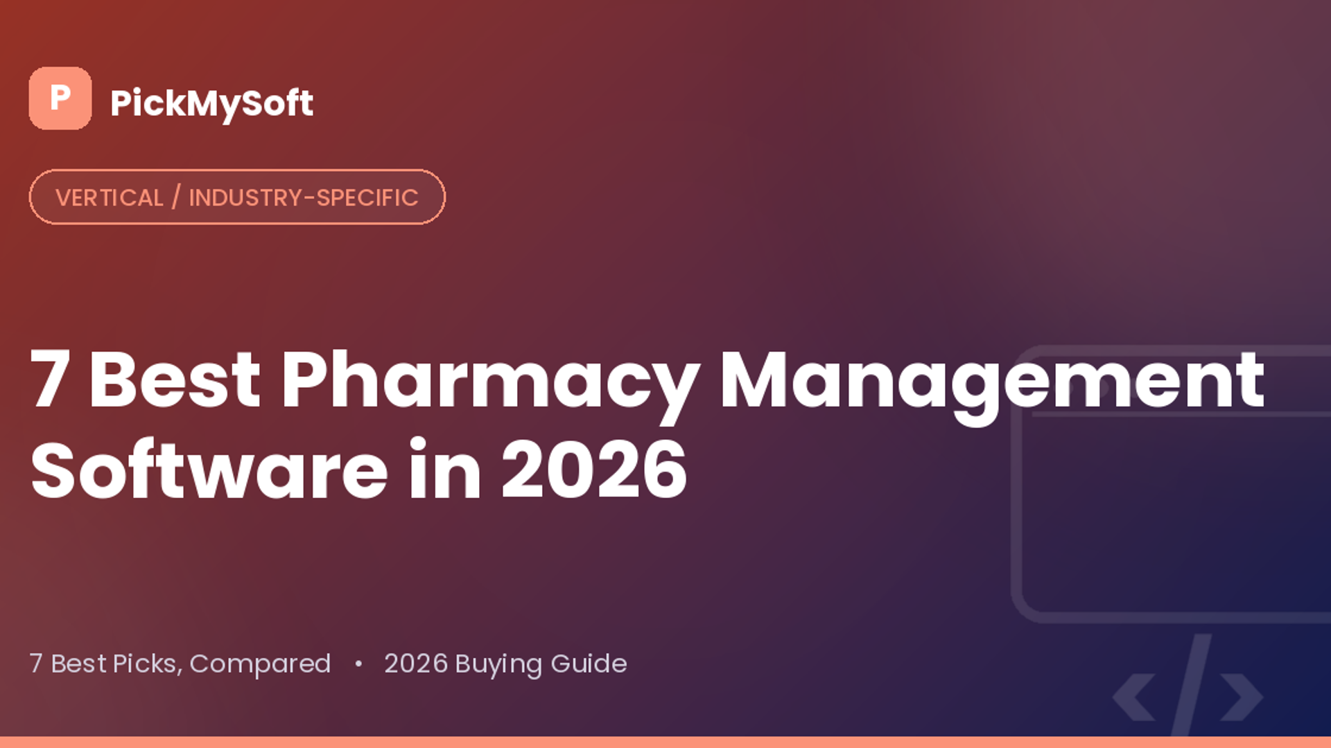 Best Pharmacy Management Software
