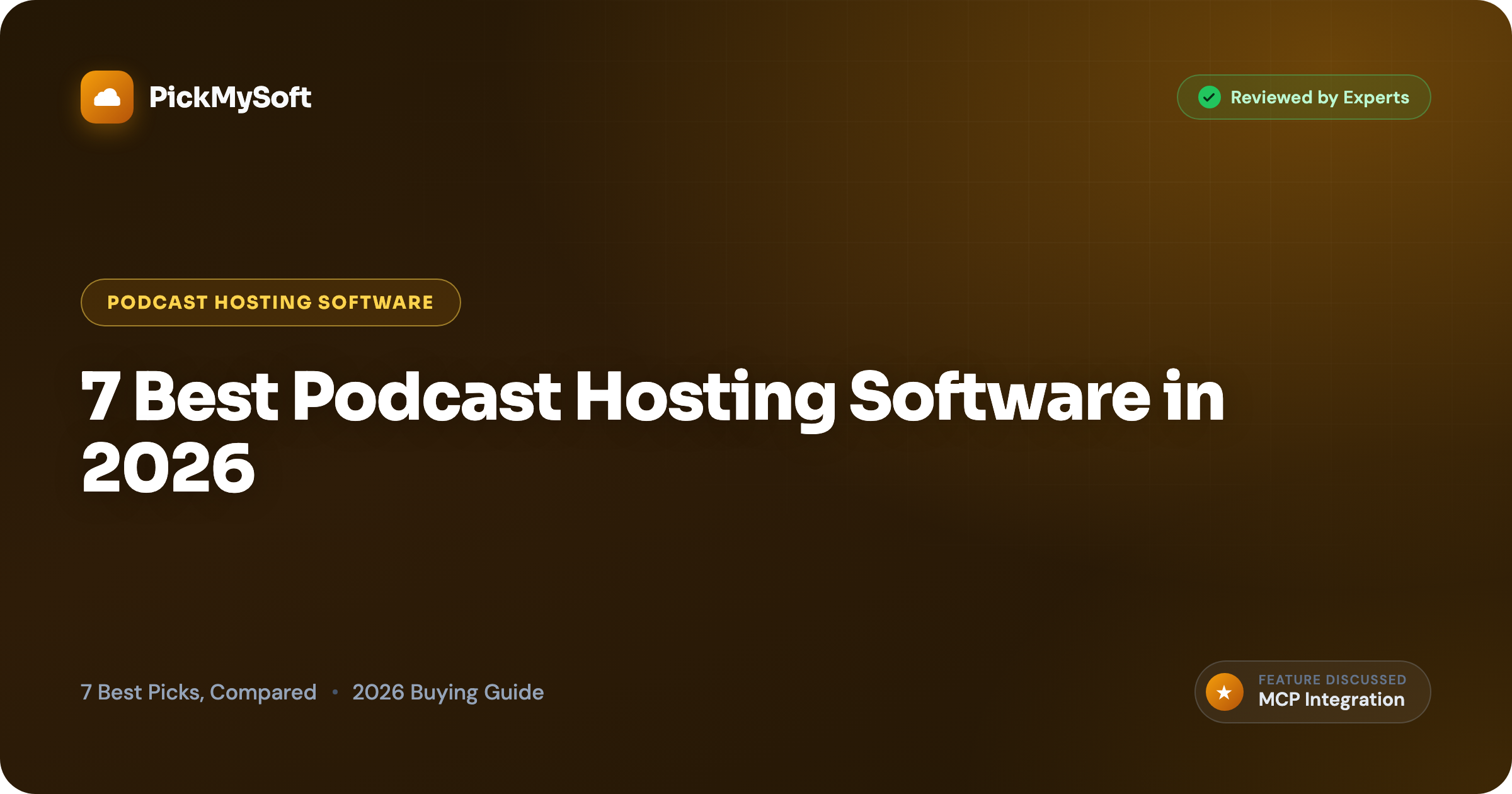 7 Best Podcast Hosting Software in 2026