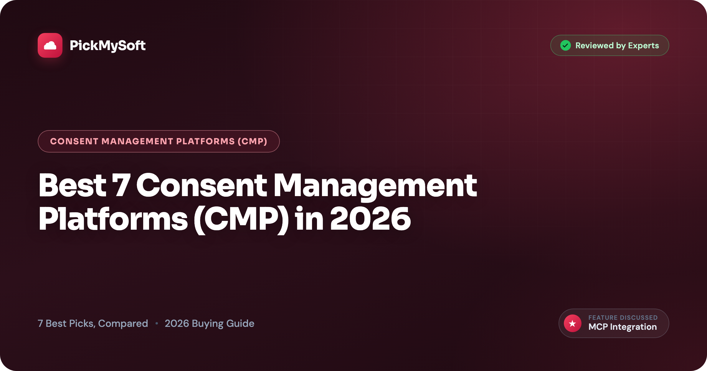 Best 7 Consent Management Platforms (CMP) in 2026