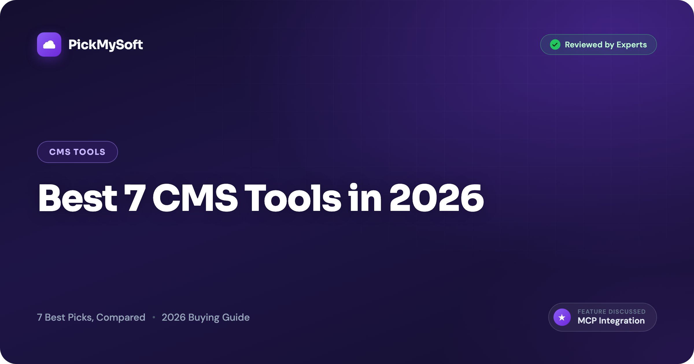 Best 7 CMS Tools in 2026