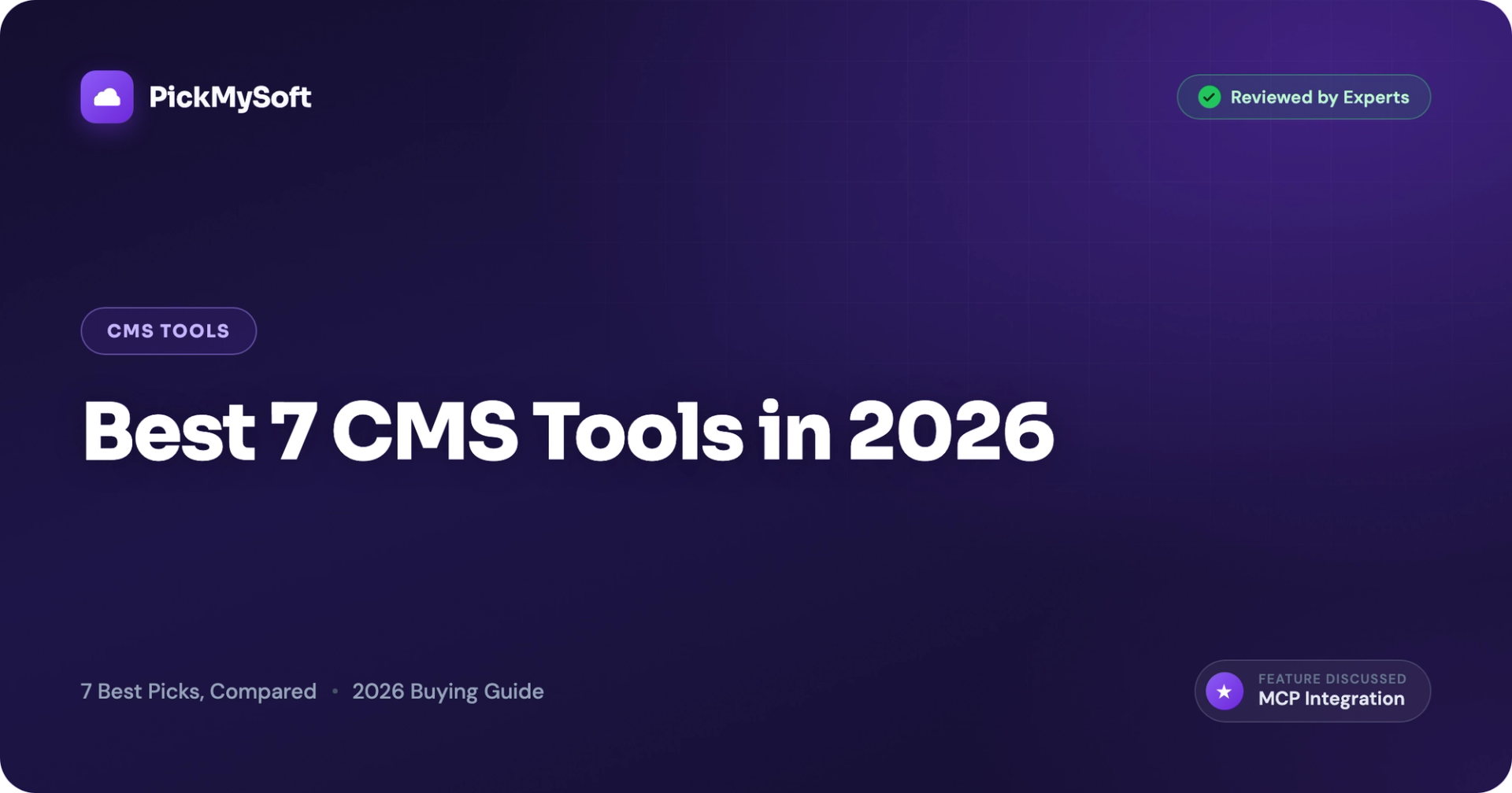 Best 7 CMS Tools in 2026