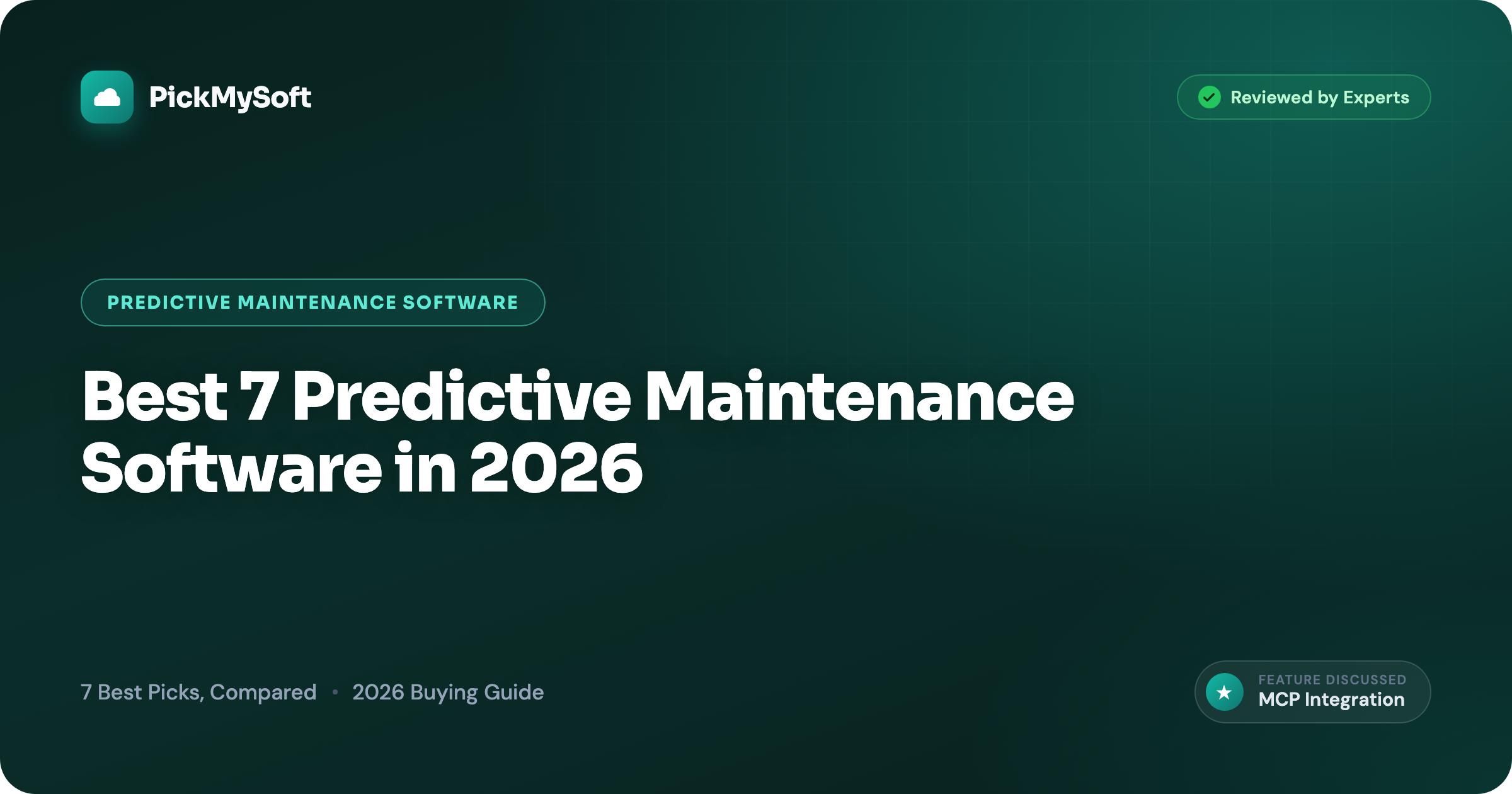 Best 7 Predictive Maintenance Software in 2026