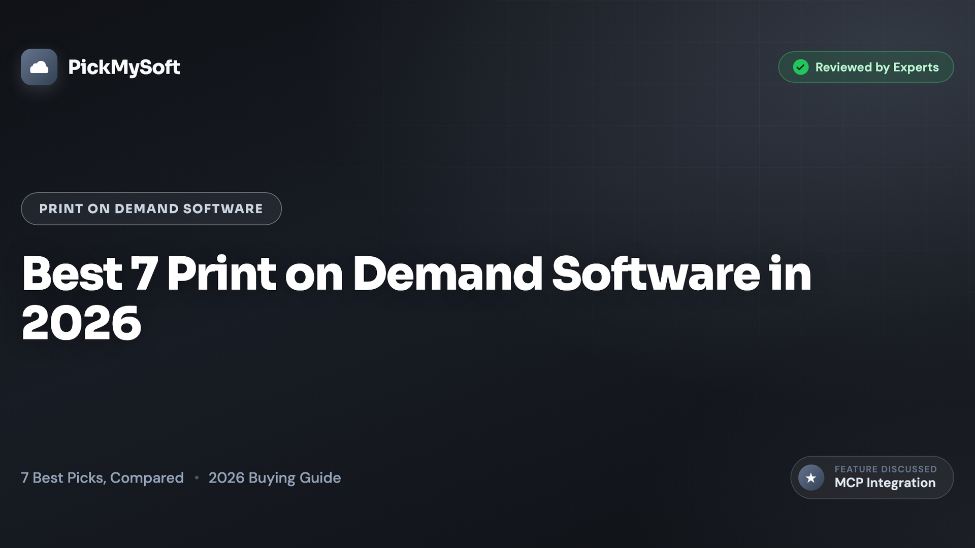 Best 7 Print on Demand Software in 2026