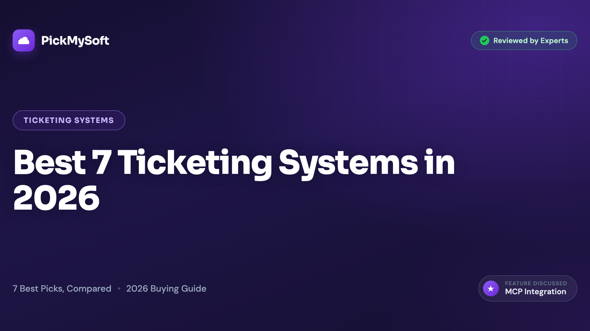 Best 7 Ticketing Systems in 2026