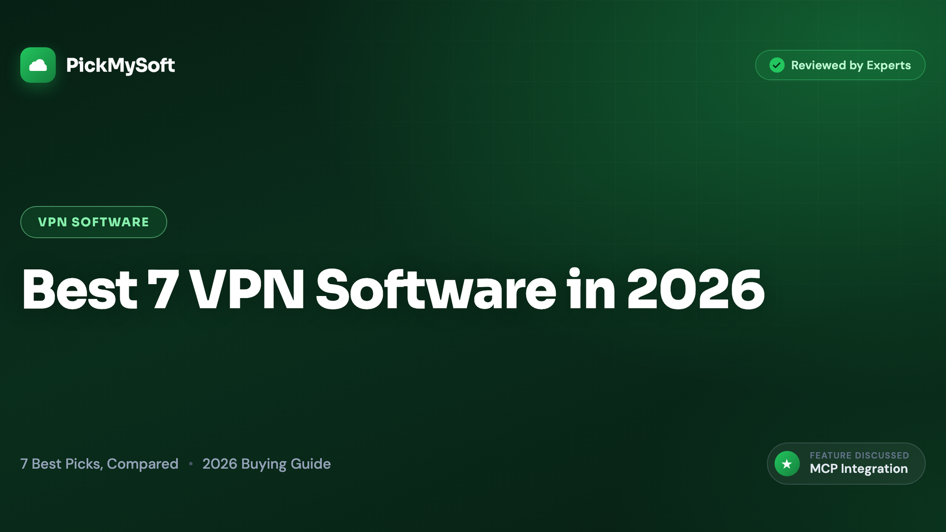 Best 7 VPN Software in 2026
