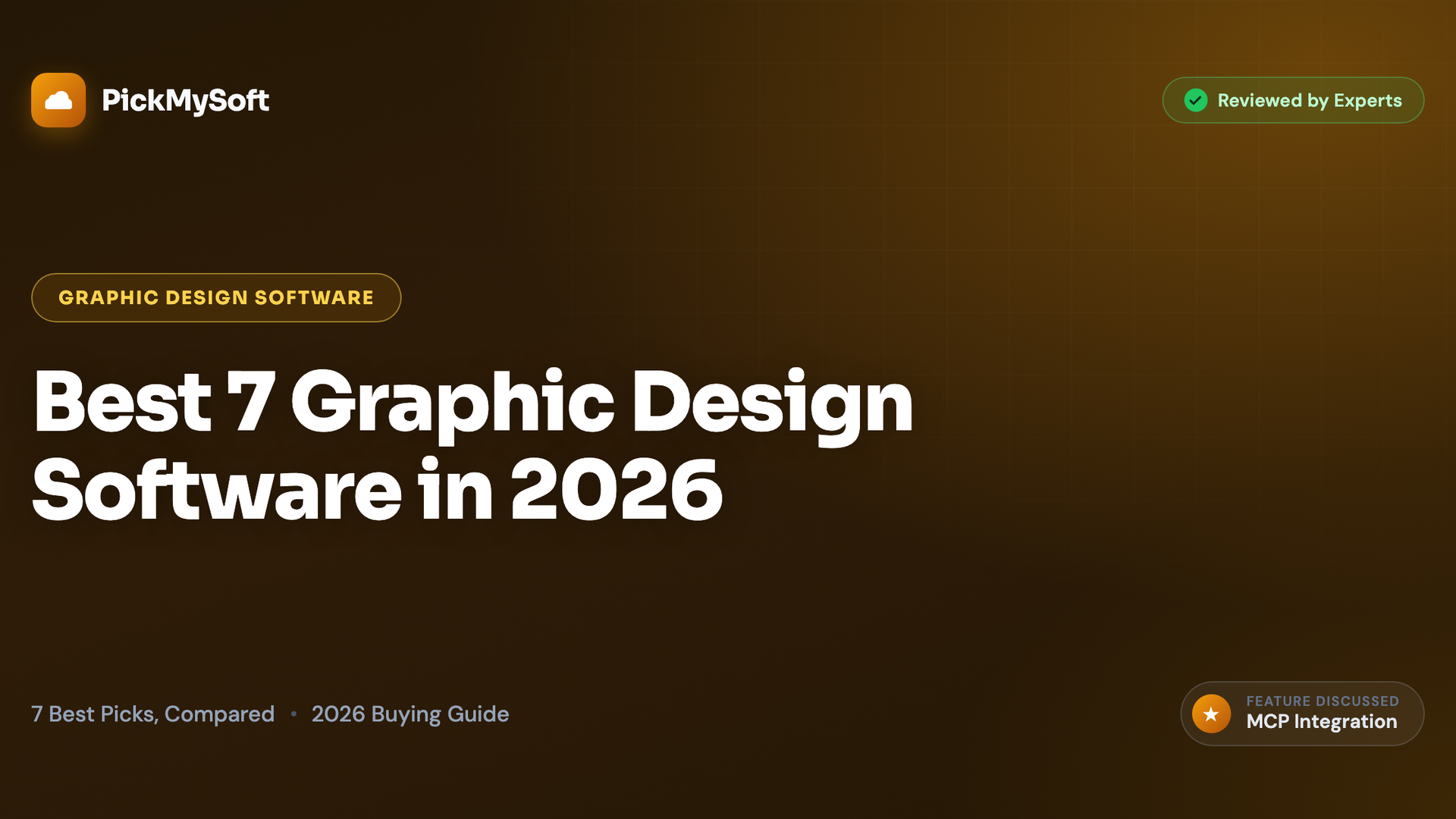 Best 7 Graphic Design Software in 2026