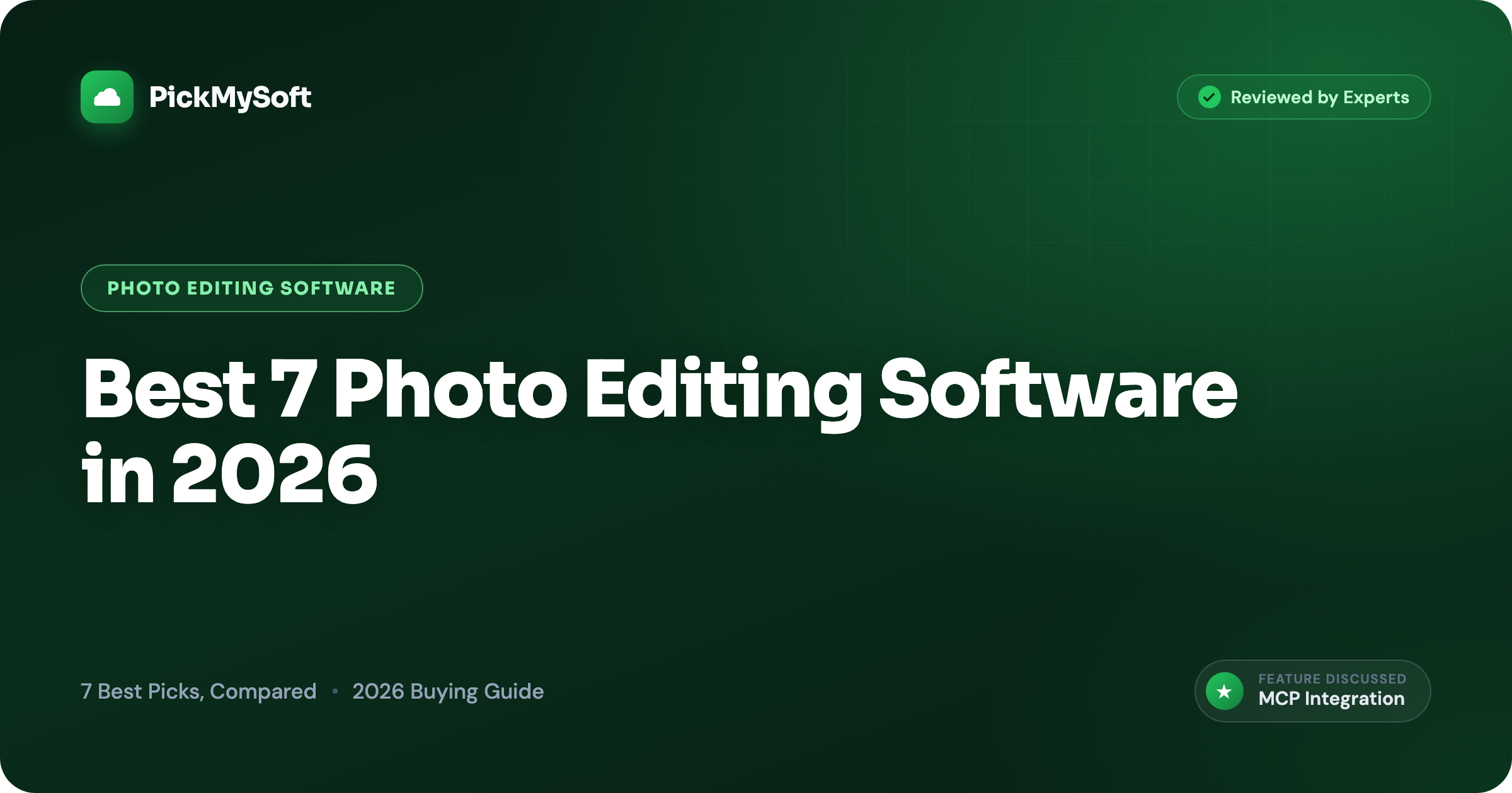 Best 7 Photo Editing Software in 2026