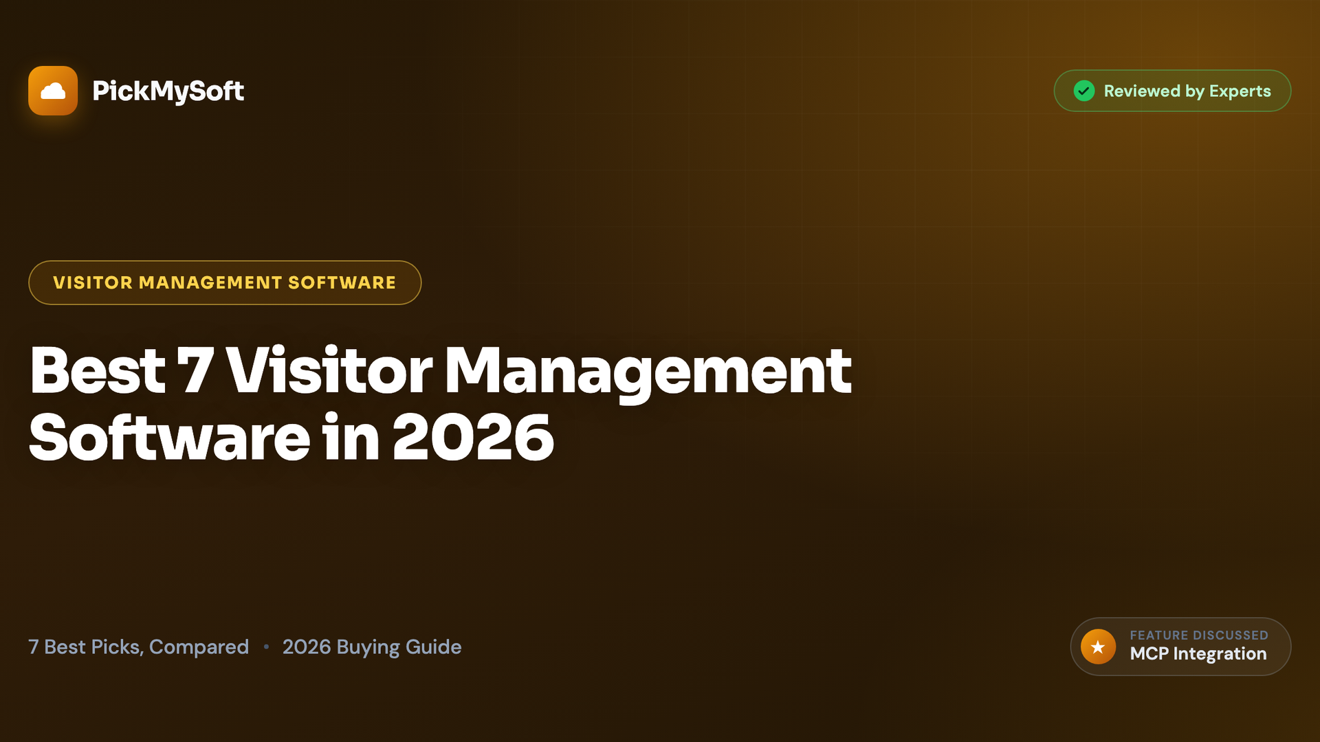 Best 7 Visitor Management Software in 2026