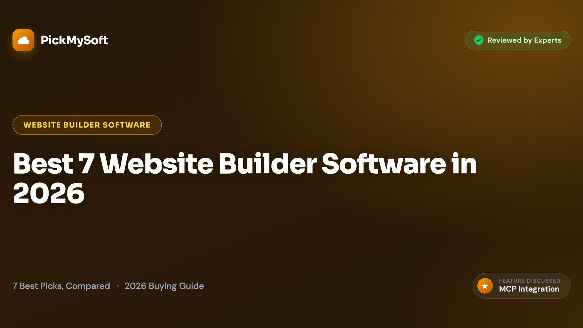 Best 7 Website Builder Software in 2026