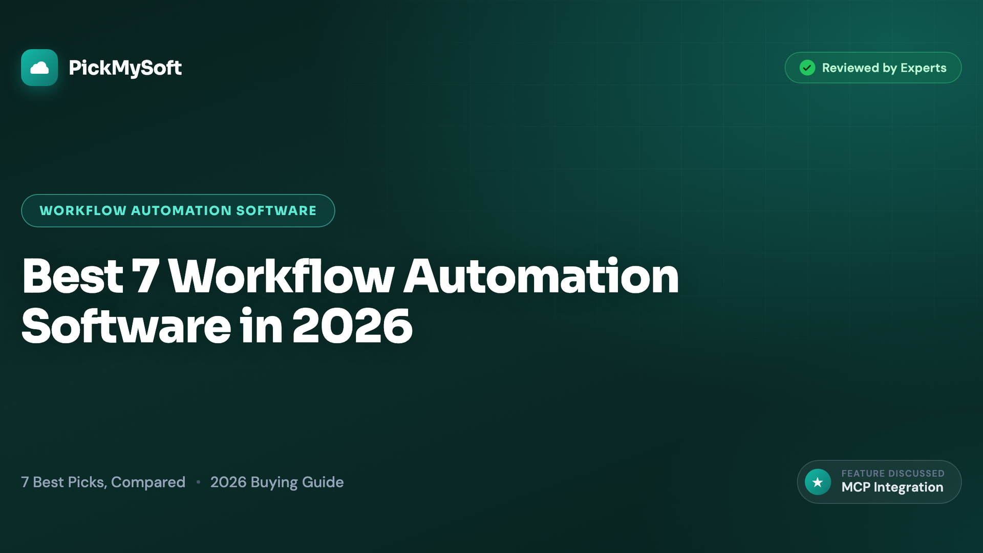Best 7 Workflow Automation Software in 2026