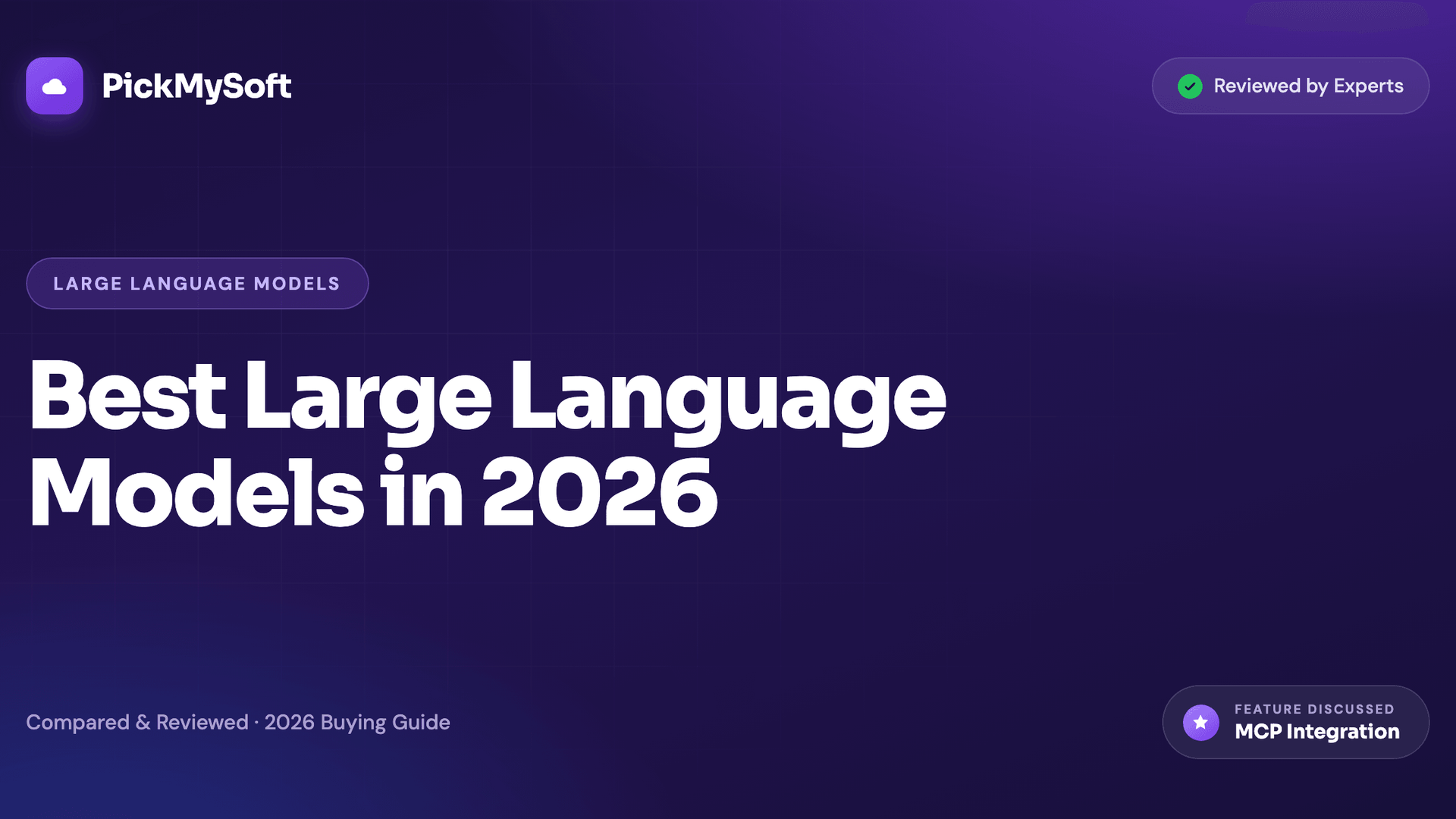Best Large Language Models in 2026