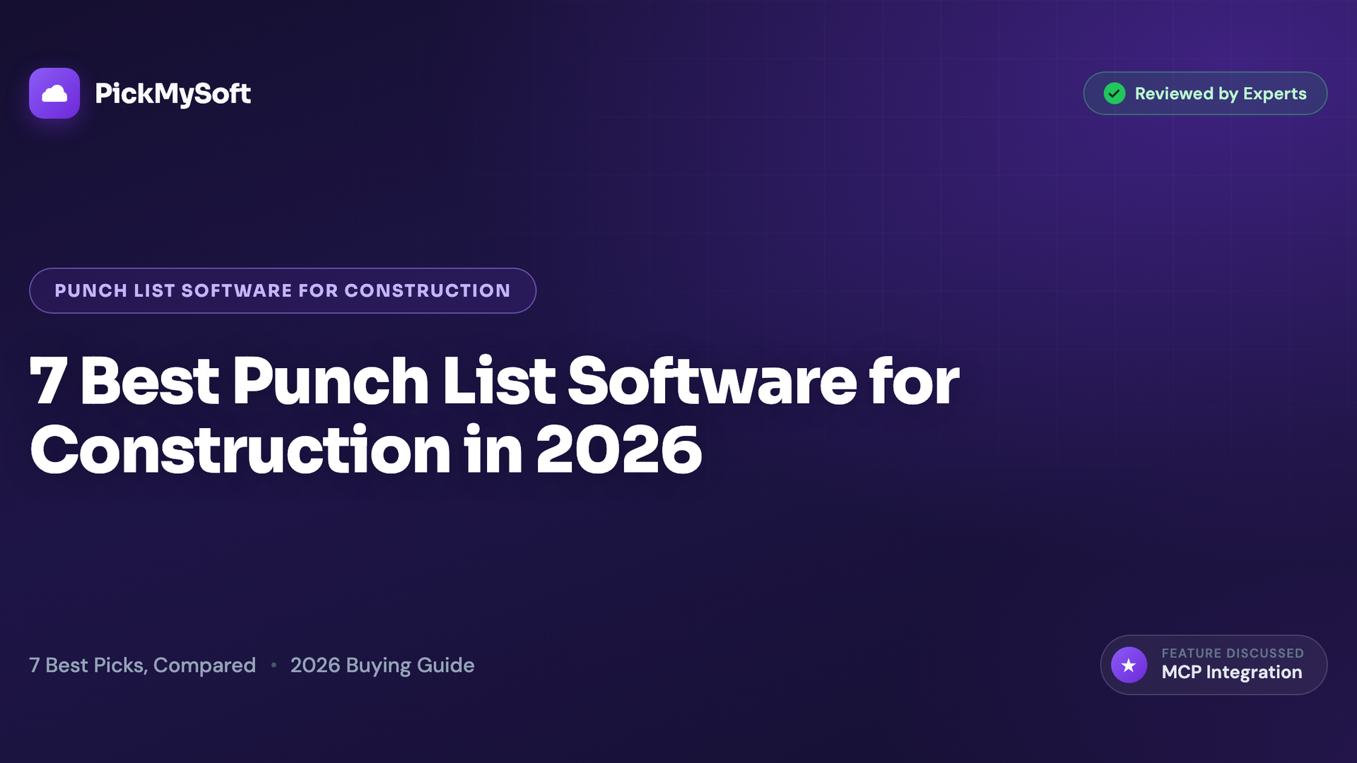 7 Best Punch List Software for Construction in 2026