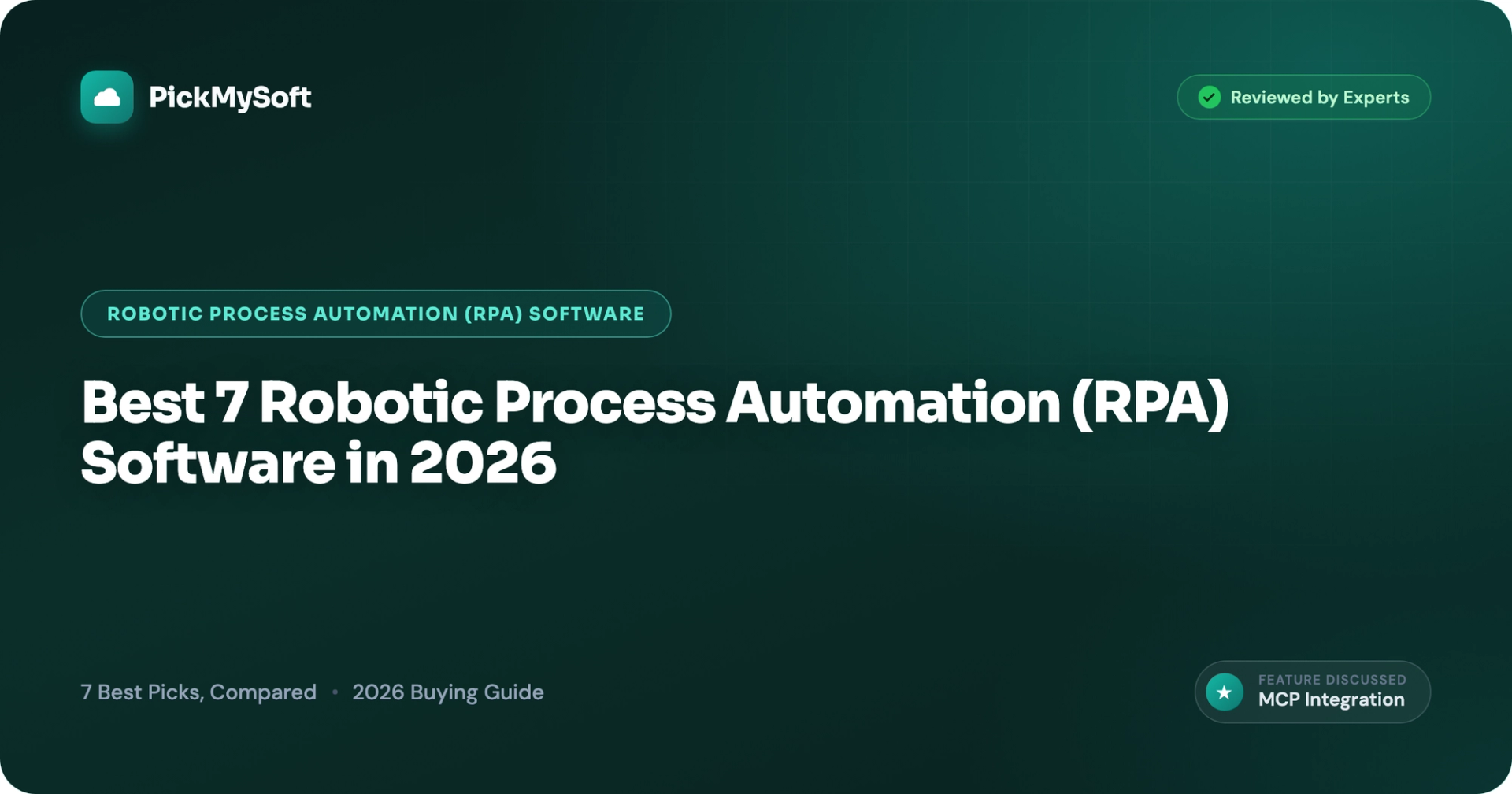 Best 7 Robotic Process Automation (RPA) Software in 2026