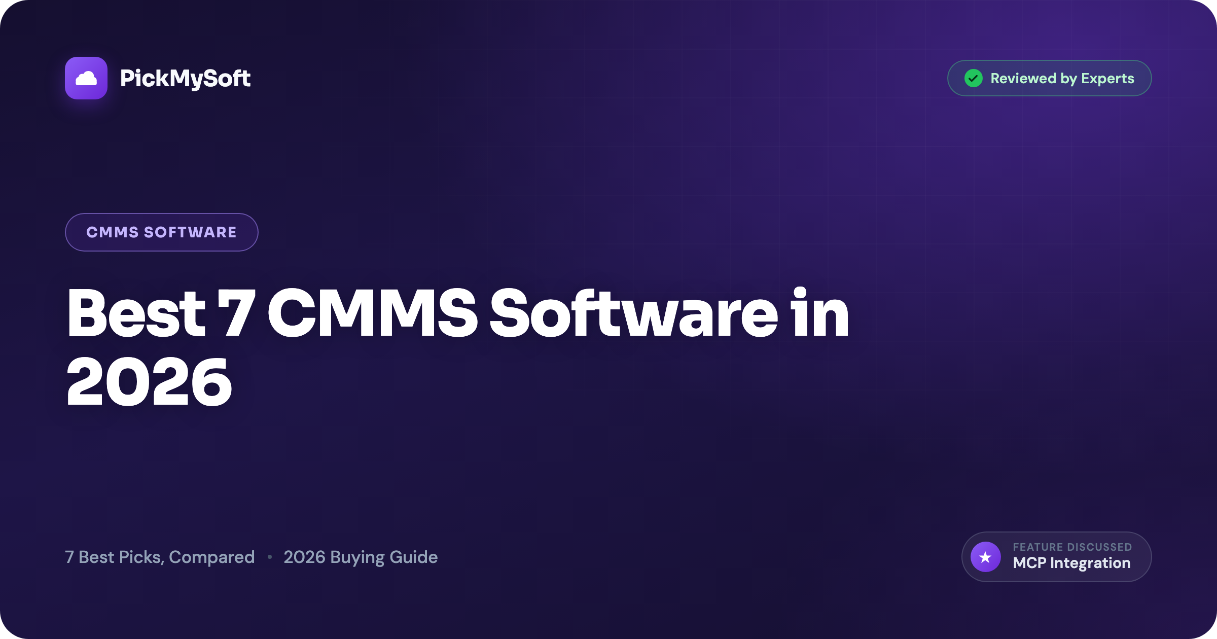 Best 7 CMMS Software in 2026