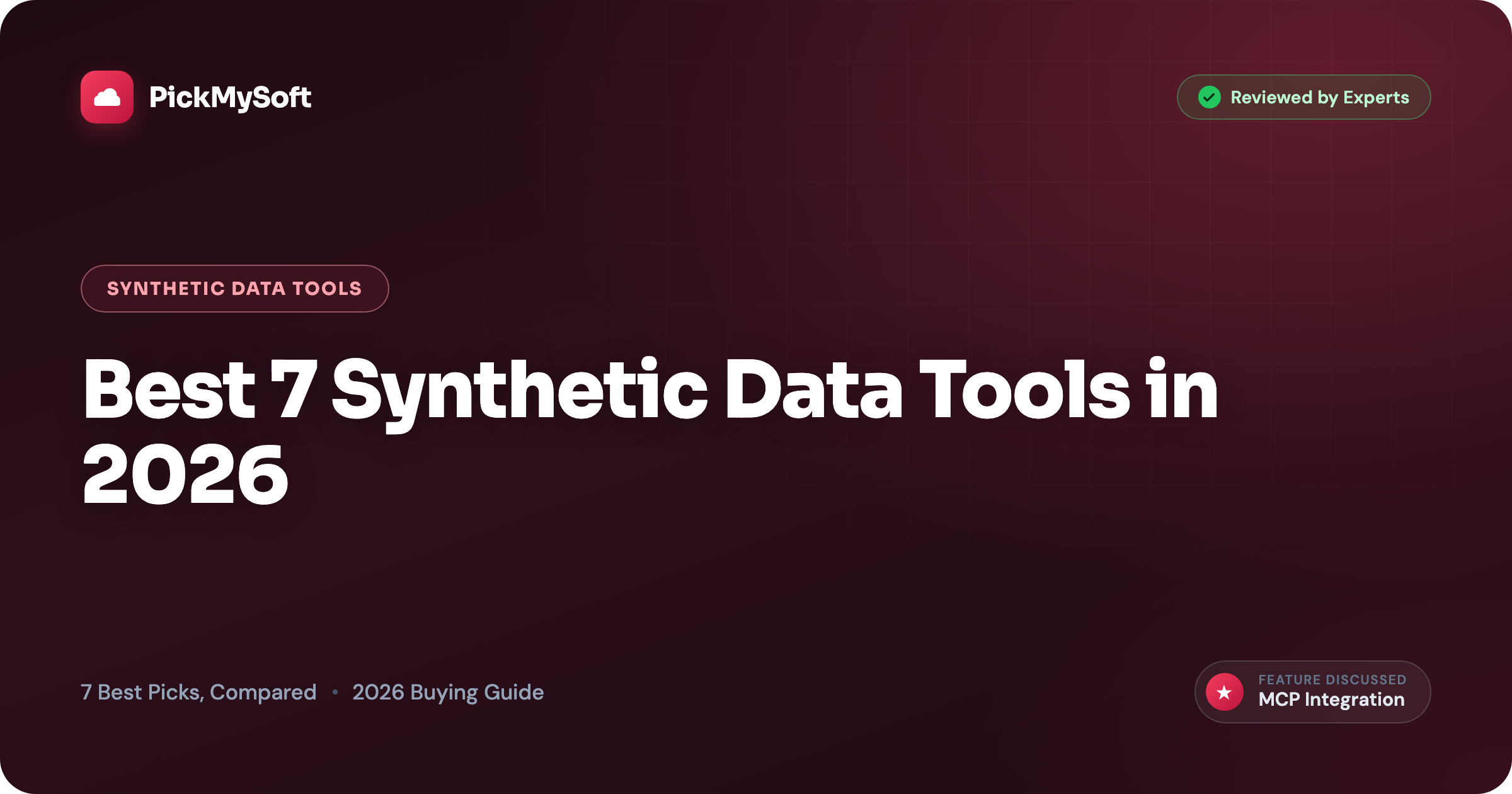 Best 7 Synthetic Data Tools in 2026