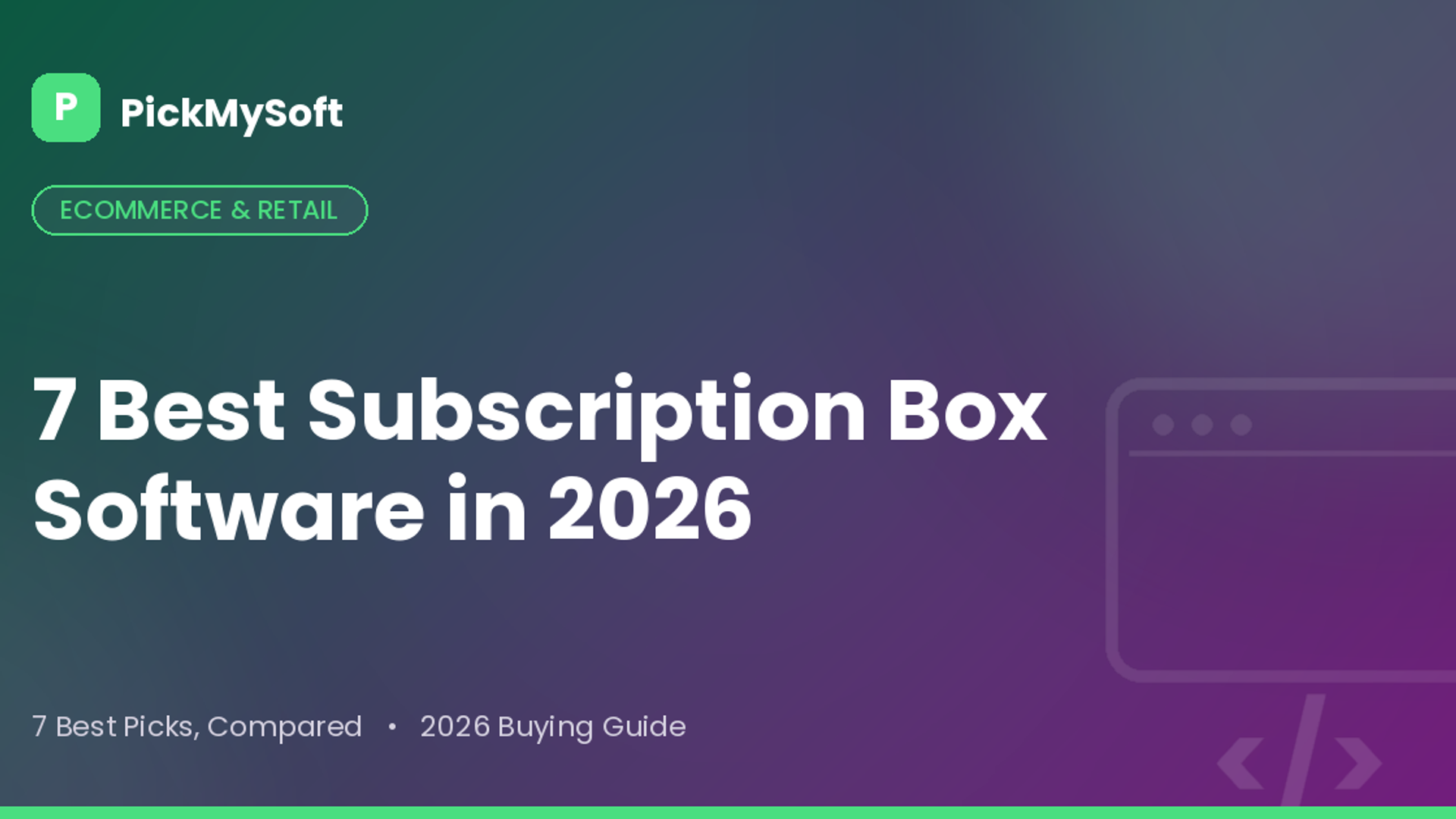 Best Subscription Box Software