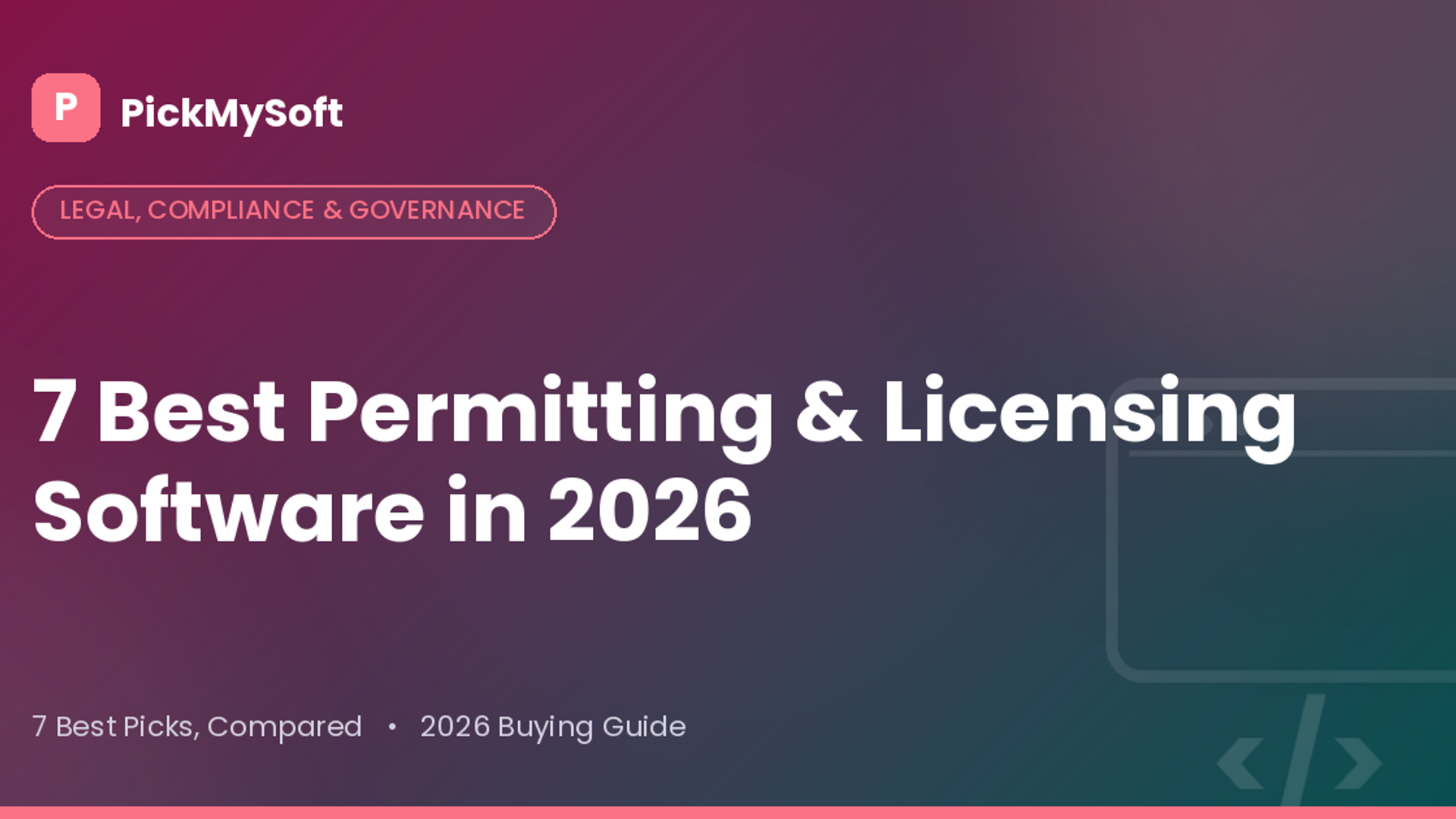 Best Permitting & Licensing Software