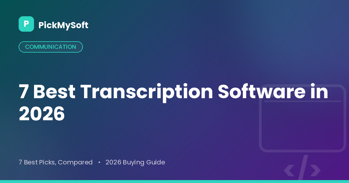 Best Transcription Software