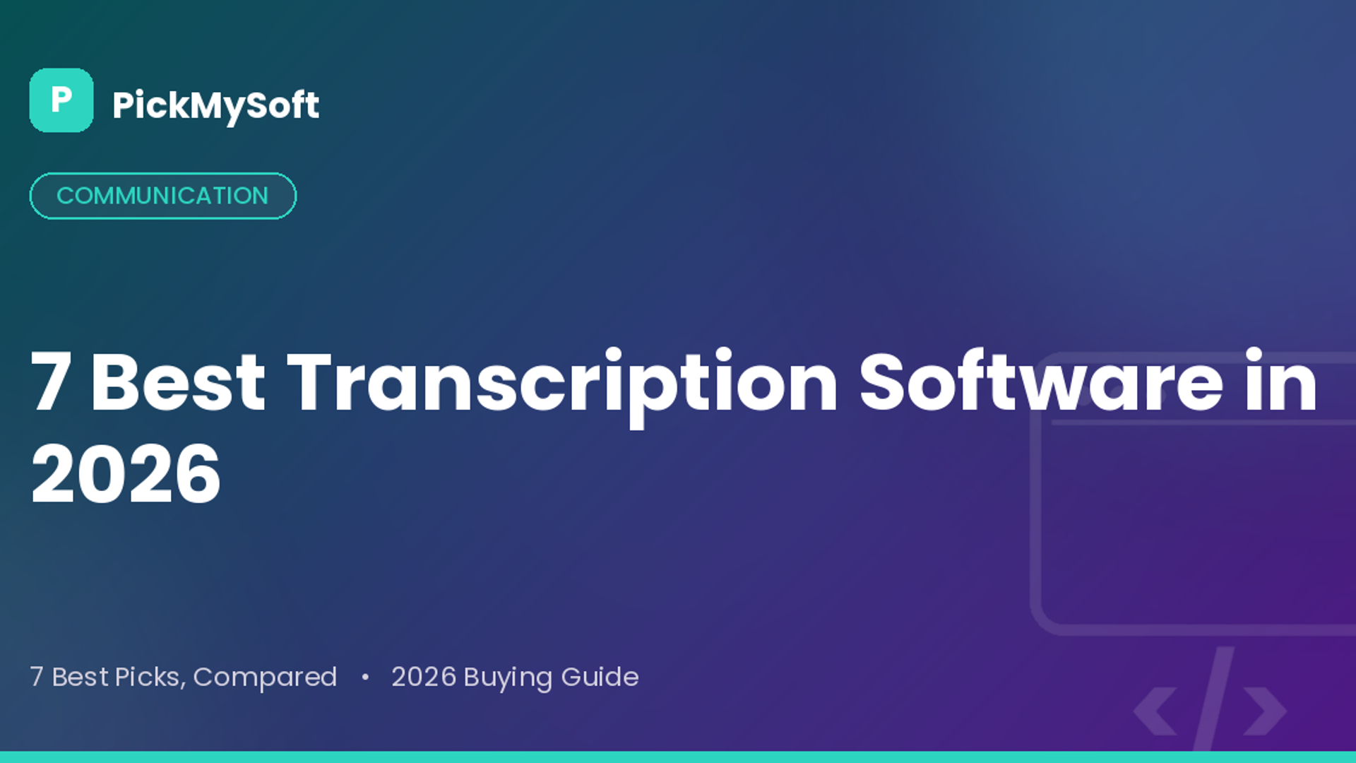 Best Transcription Software