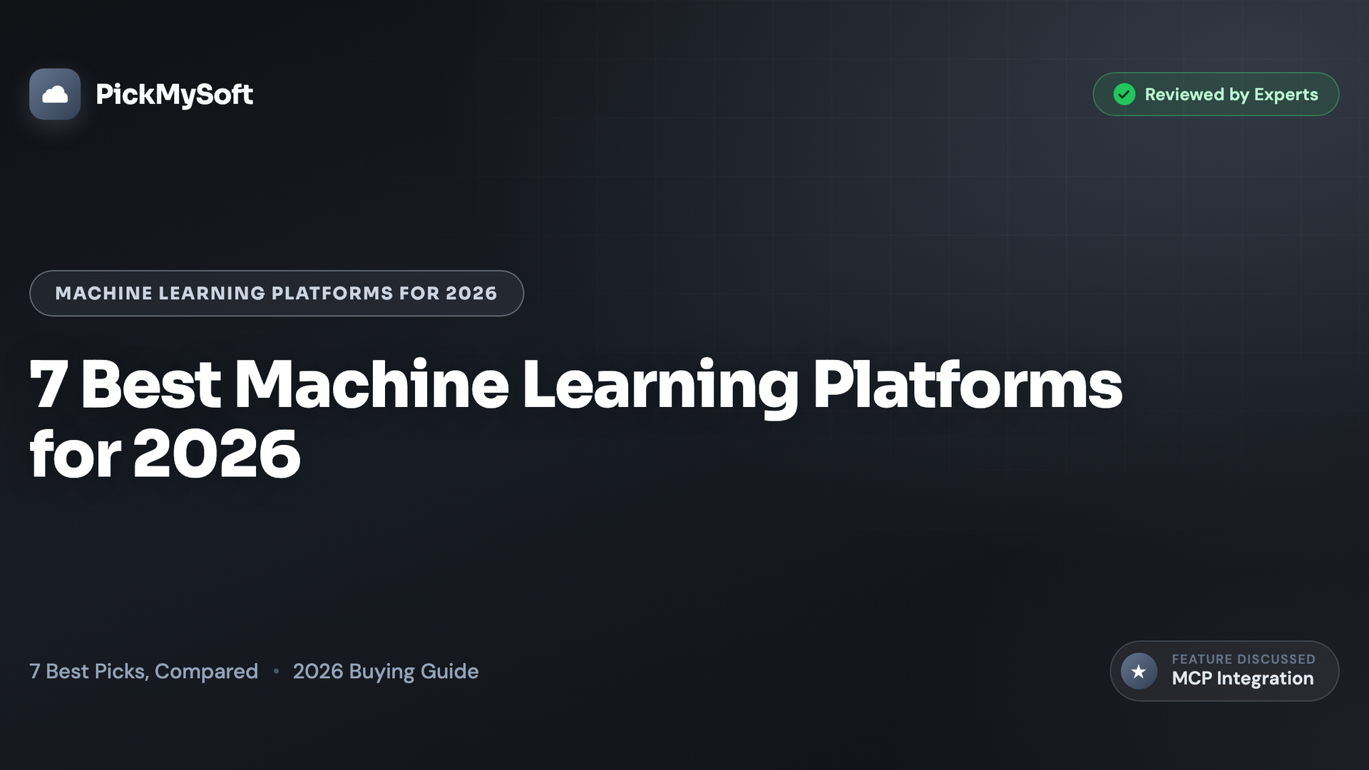 7 Best Machine Learning Platforms for 2026