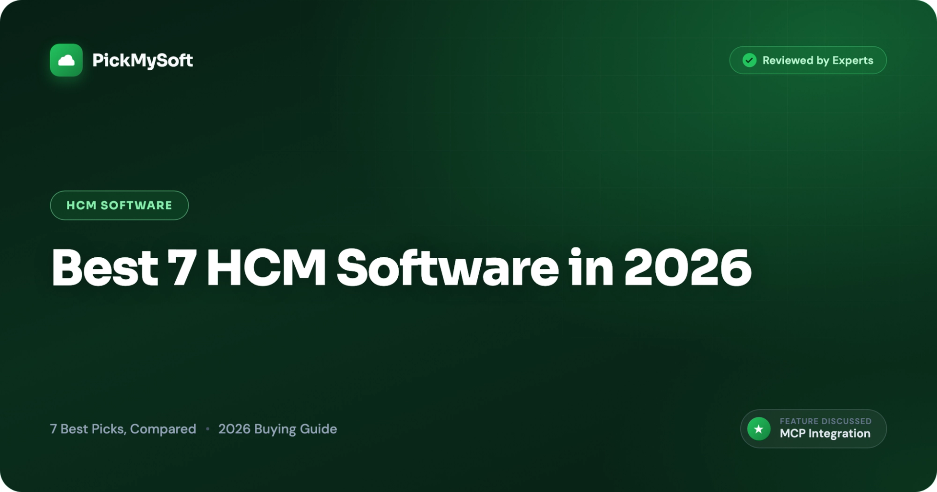 Best 7 HCM Software in 2026