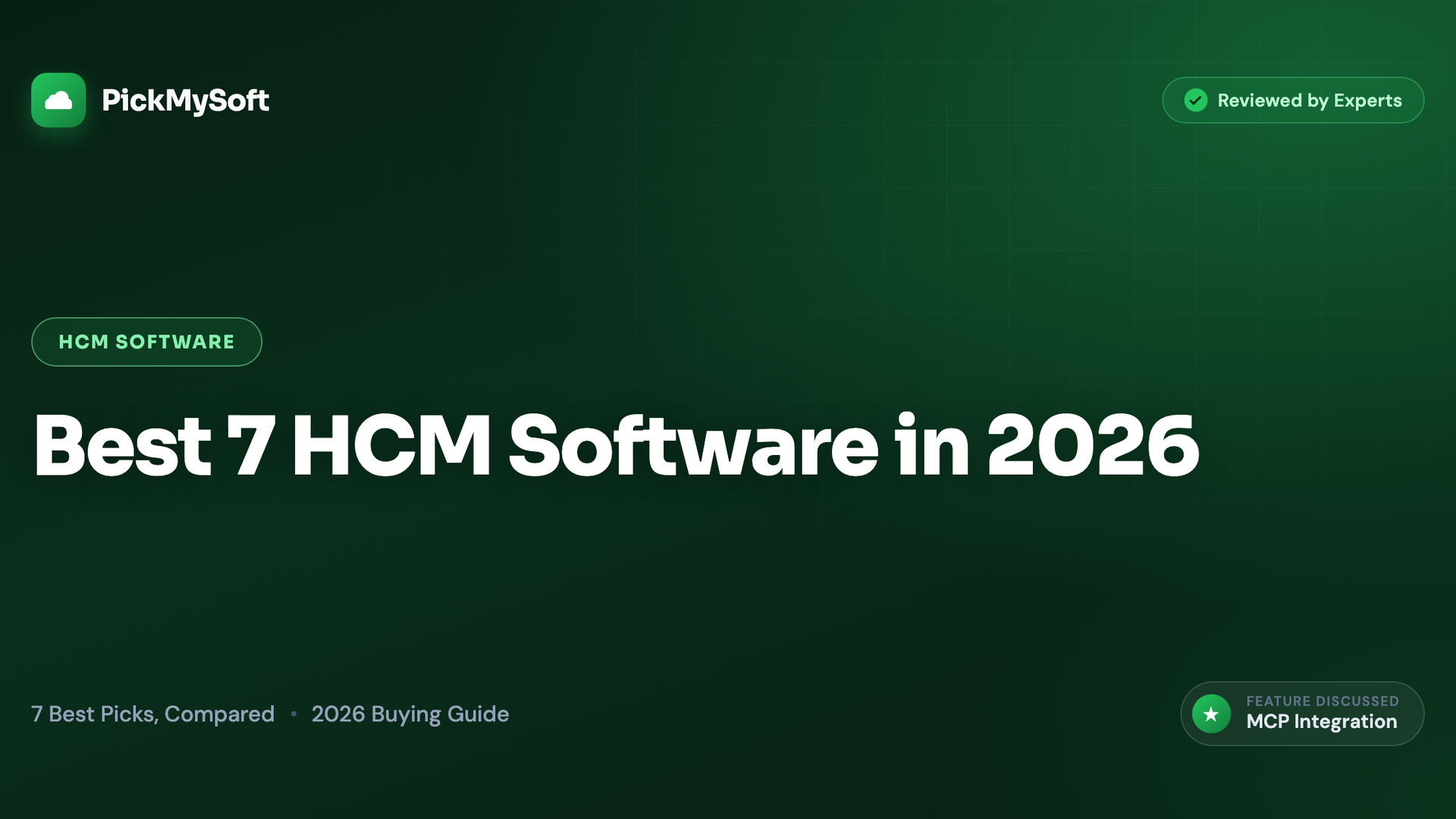 Best 7 HCM Software in 2026