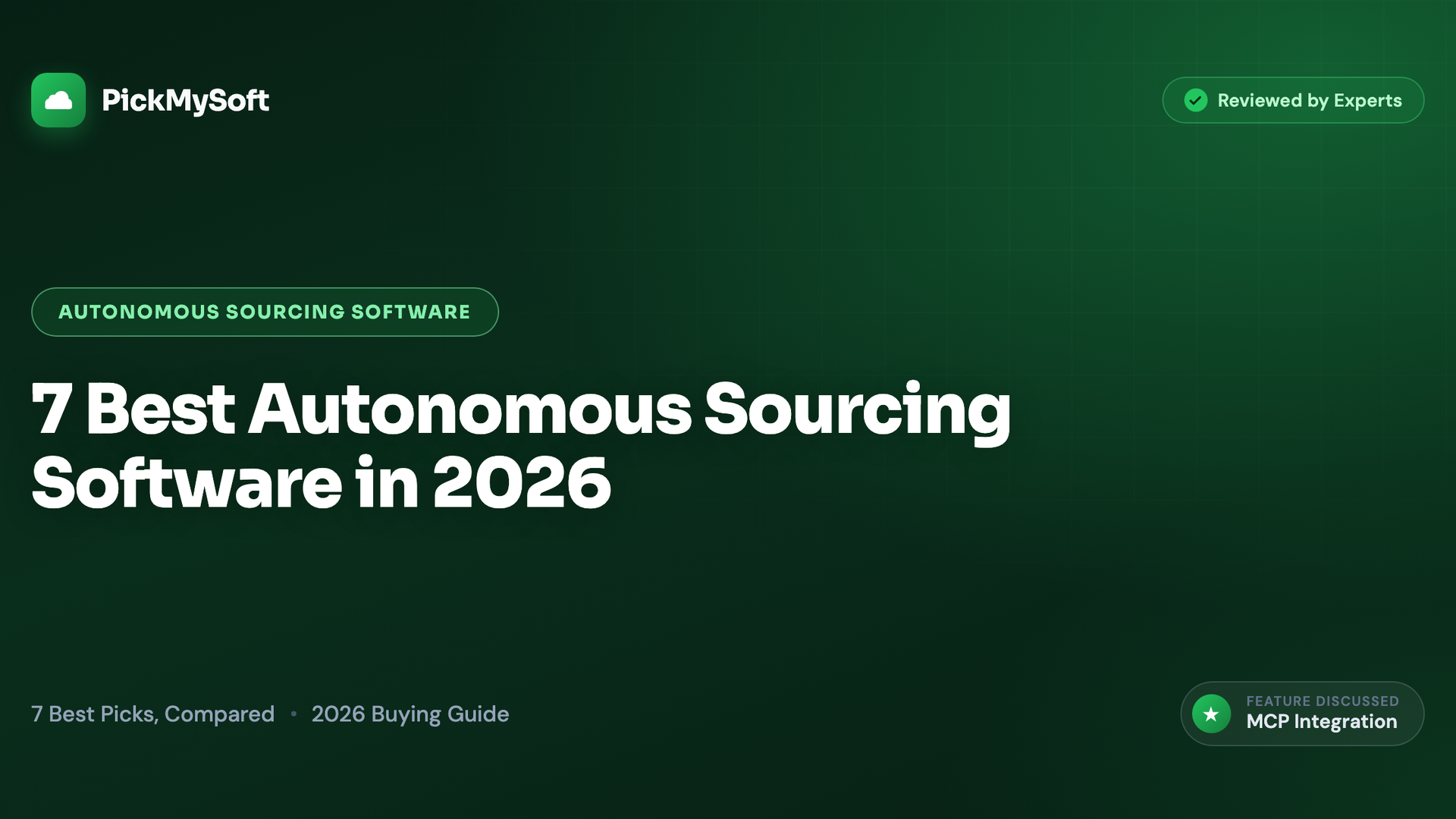 7 Best Autonomous Sourcing Software in 2026