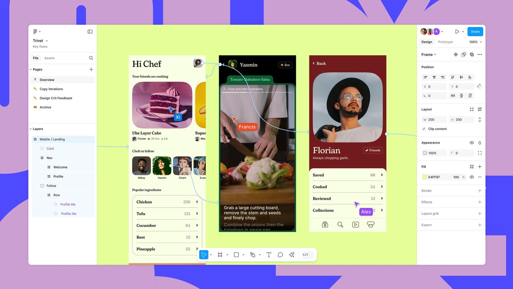 Figma design editor interface