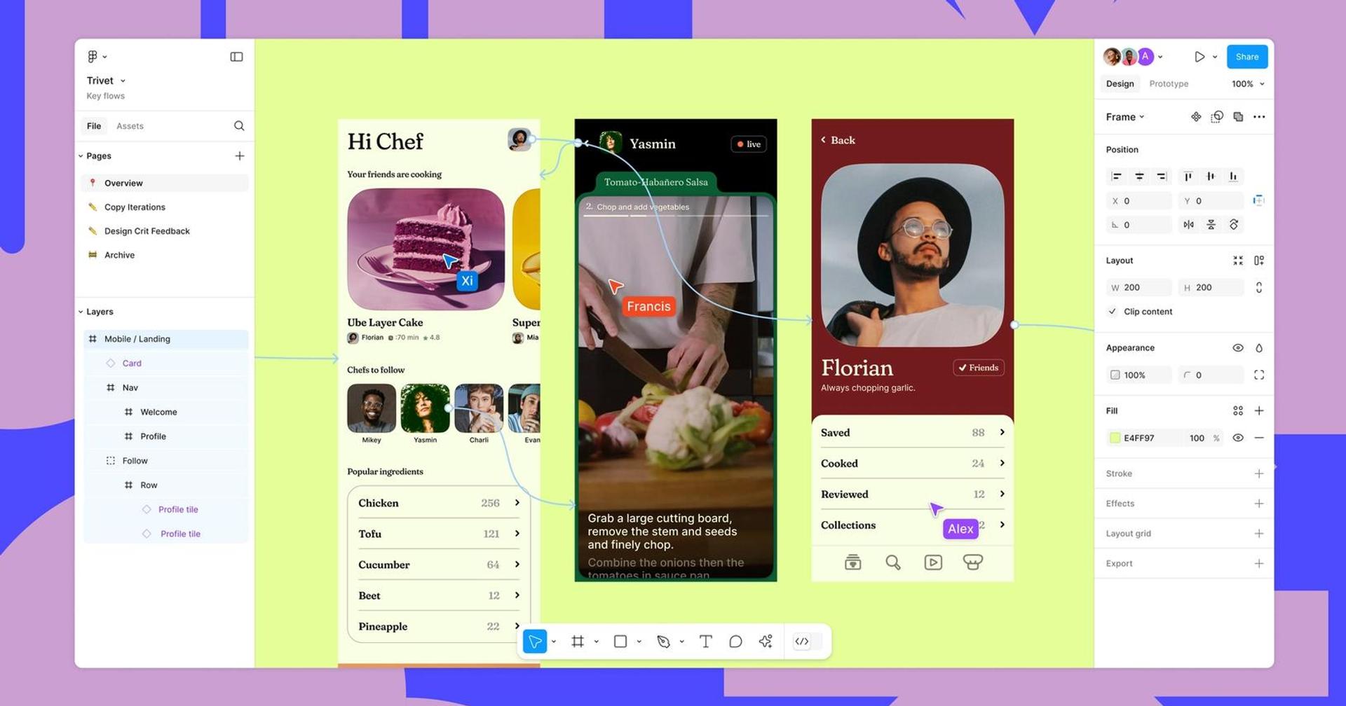 Figma design editor interface