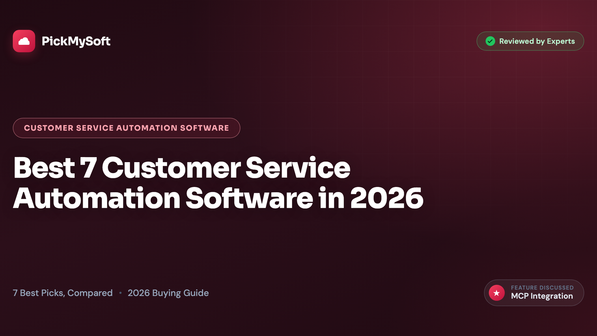 Best 7 Customer Service Automation Software in 2026
