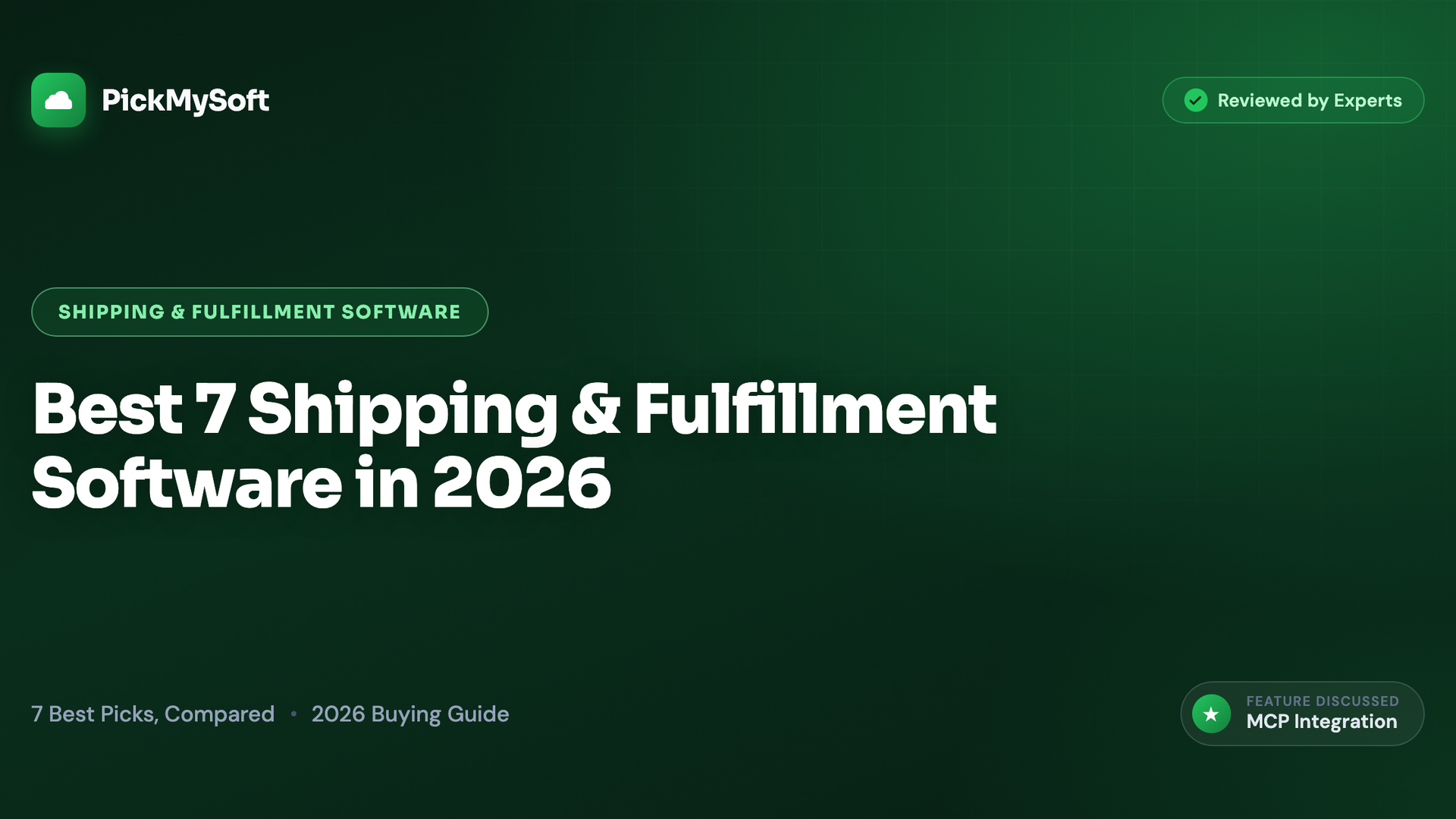 Best 7 Shipping & Fulfillment Software in 2026