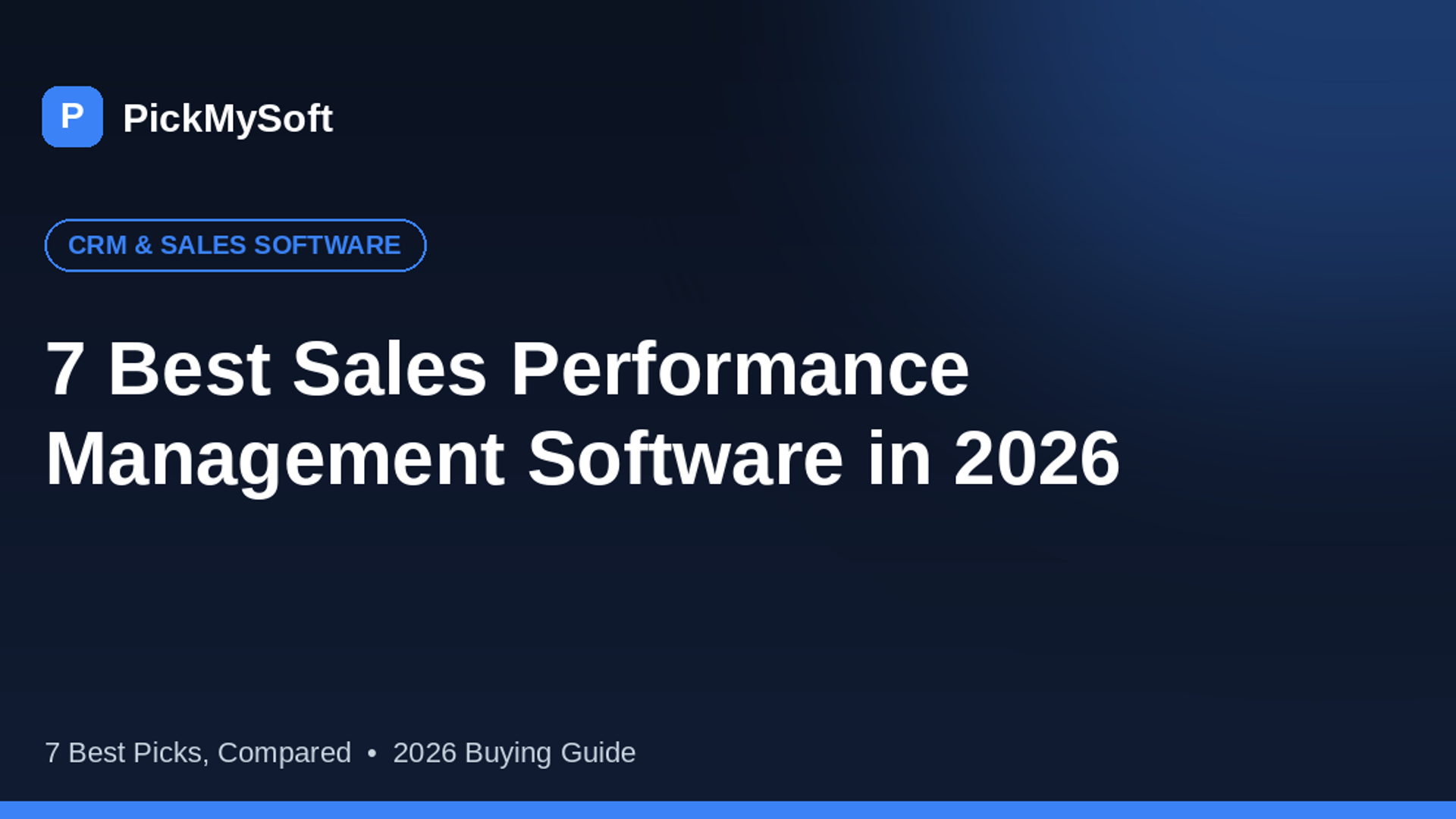 7 Best Sales Performance Management Software