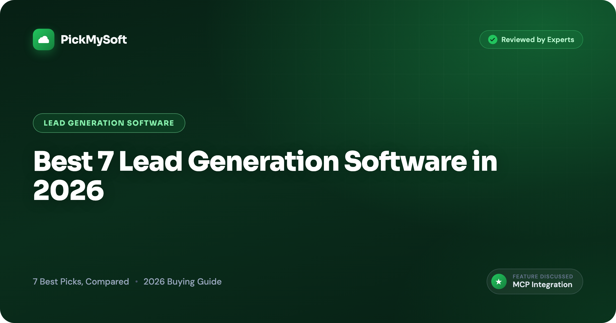 Best 7 Lead Generation Software in 2026