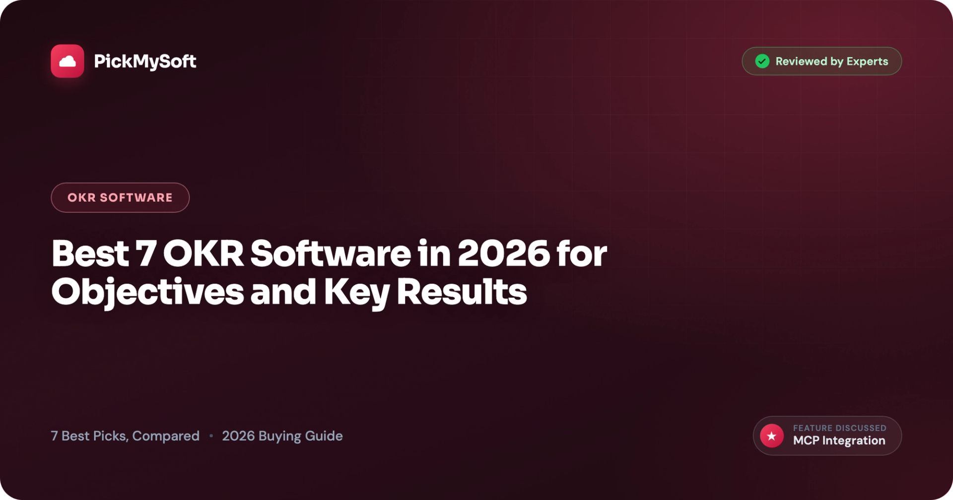 Best 7 OKR Software in 2026 for Objectives and Key Results