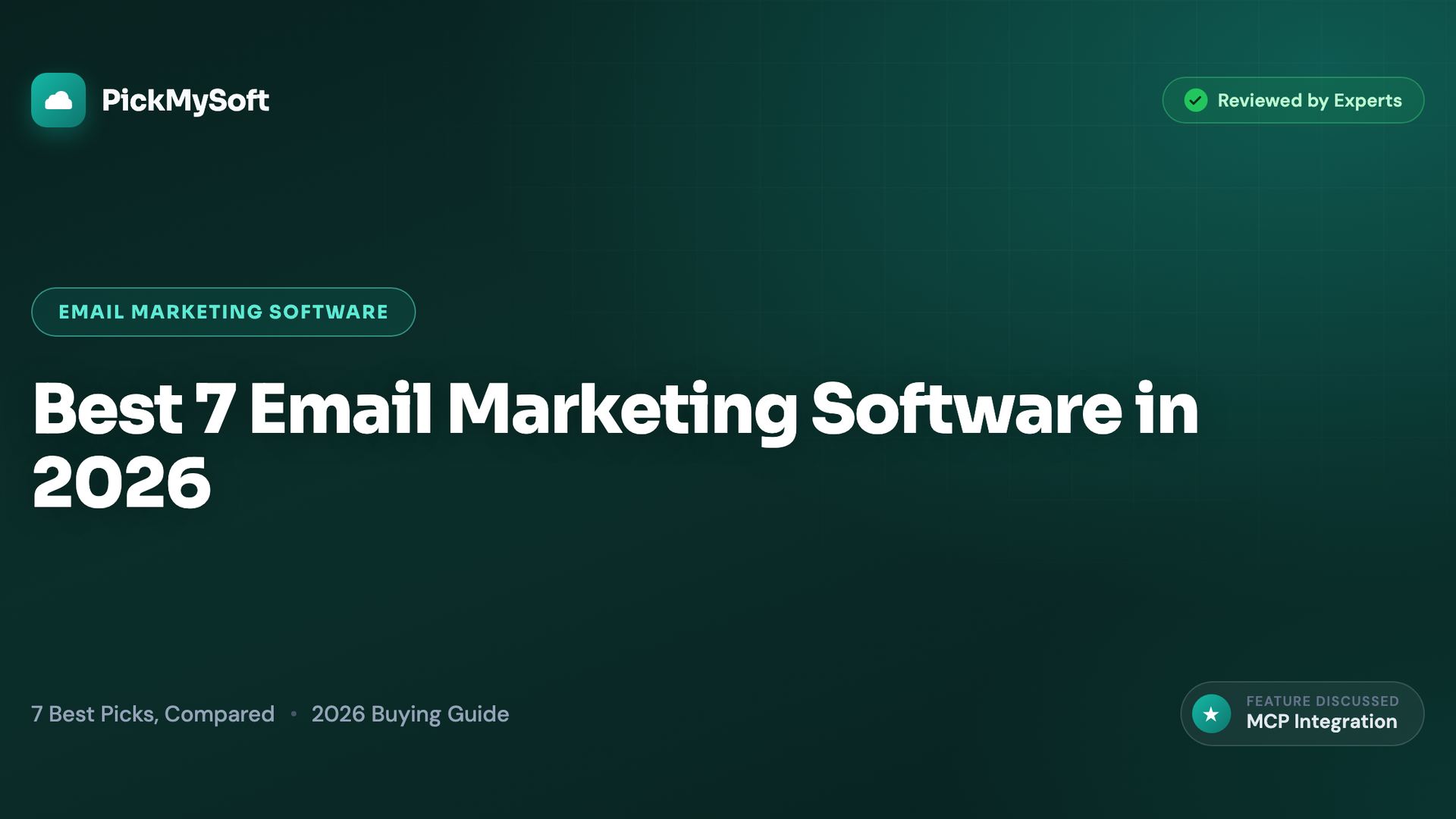 Best 7 Email Marketing Software in 2026