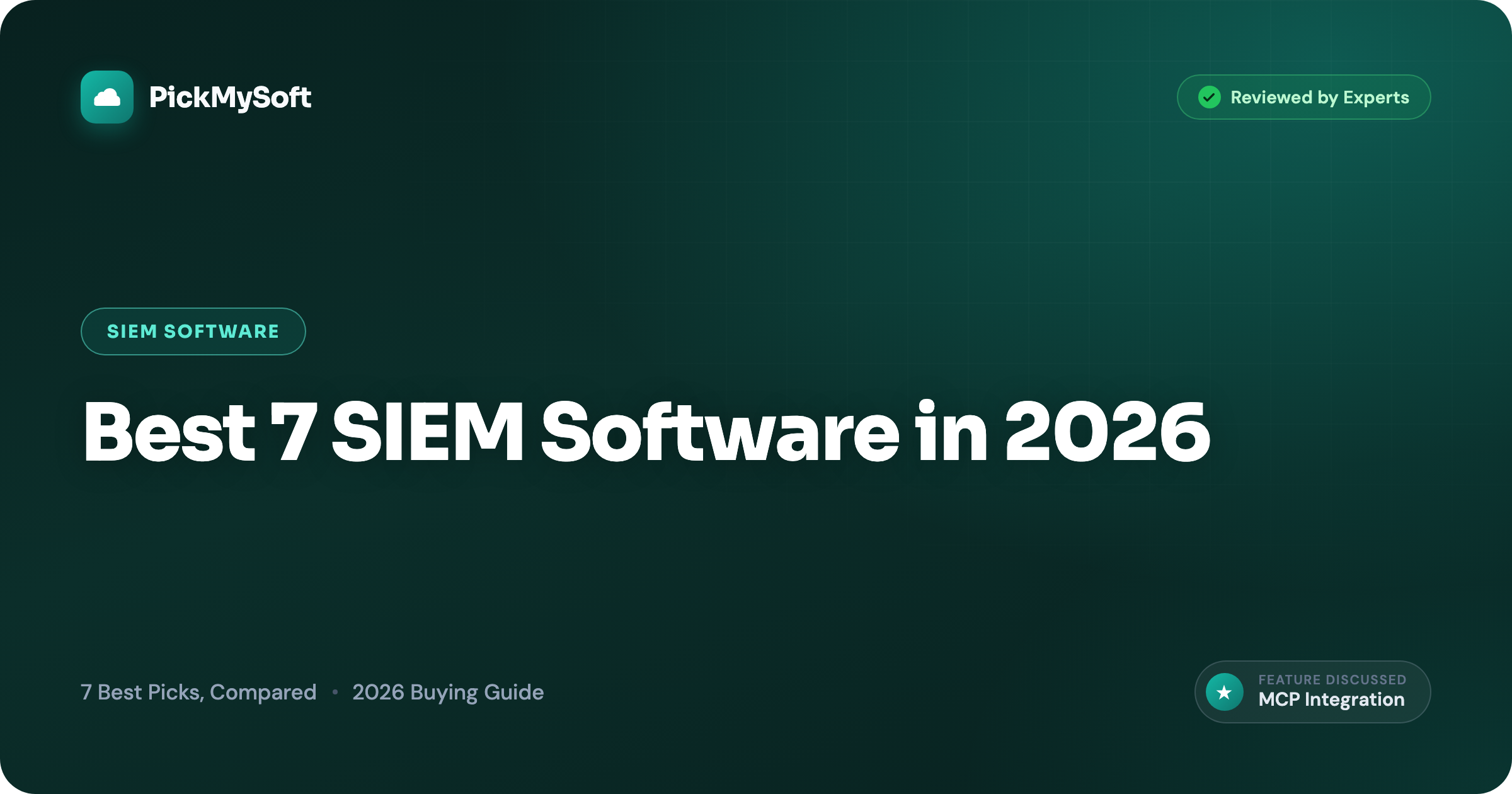 Best 7 SIEM Software in 2026