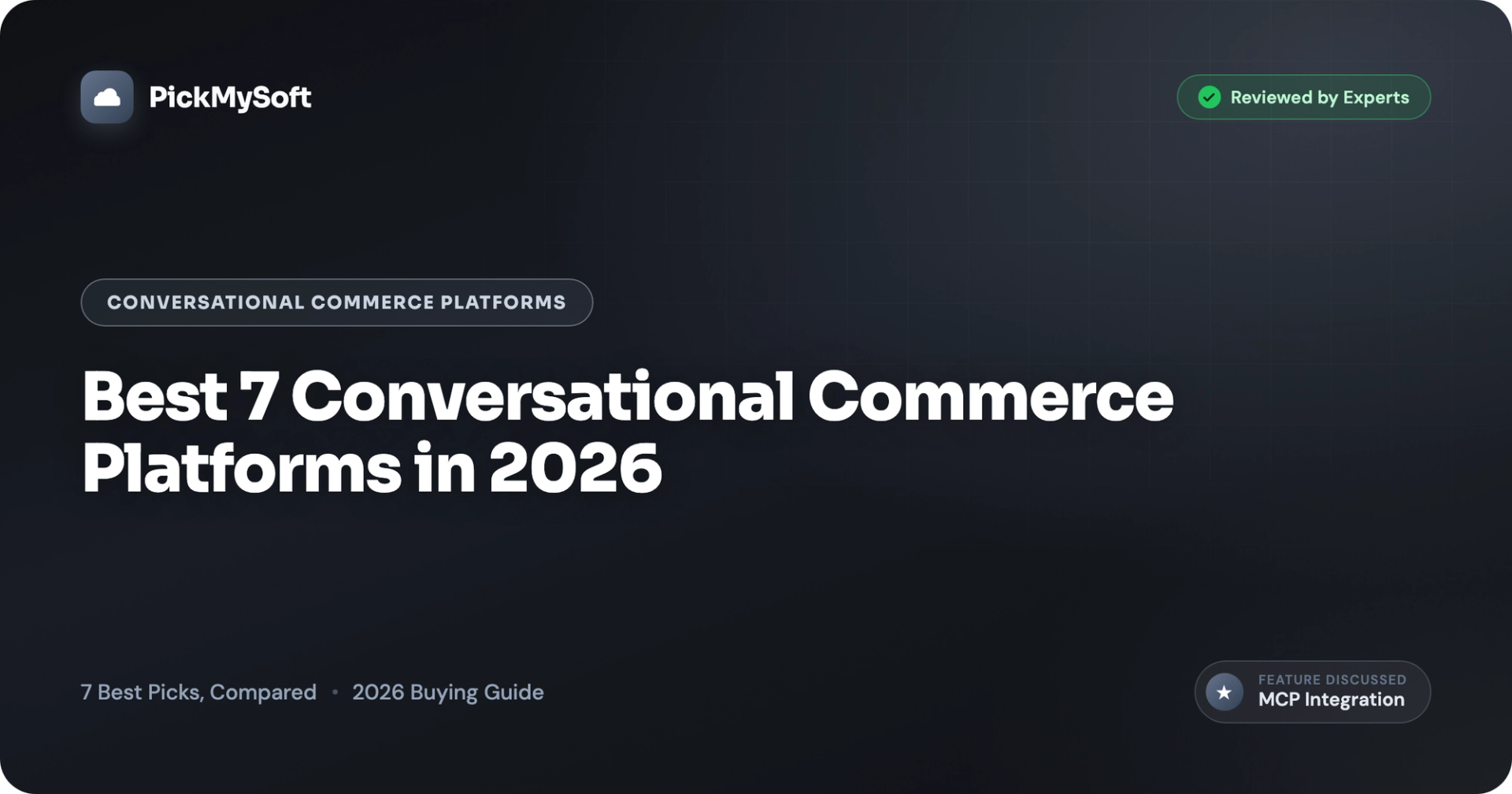 Best 7 Conversational Commerce Platforms in 2026