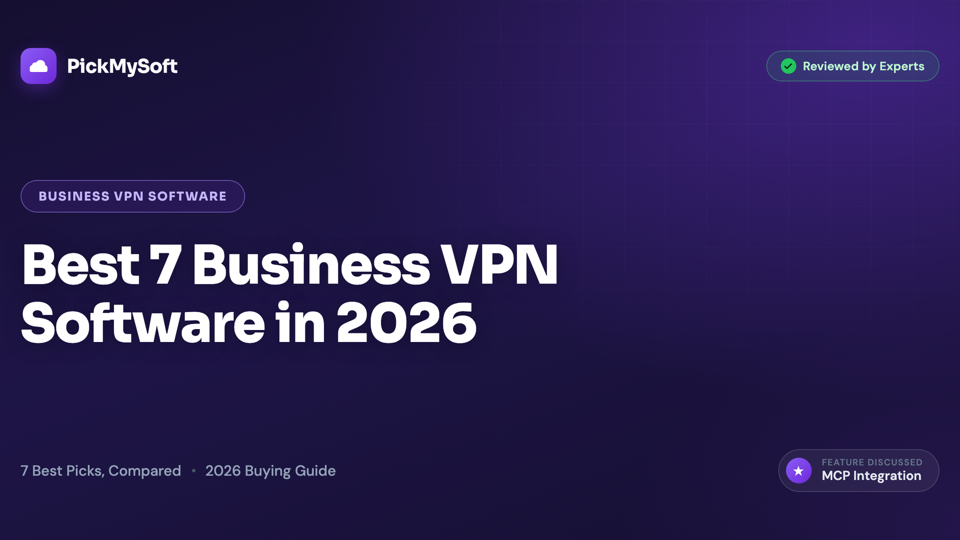 Best 7 Business VPN Software in 2026