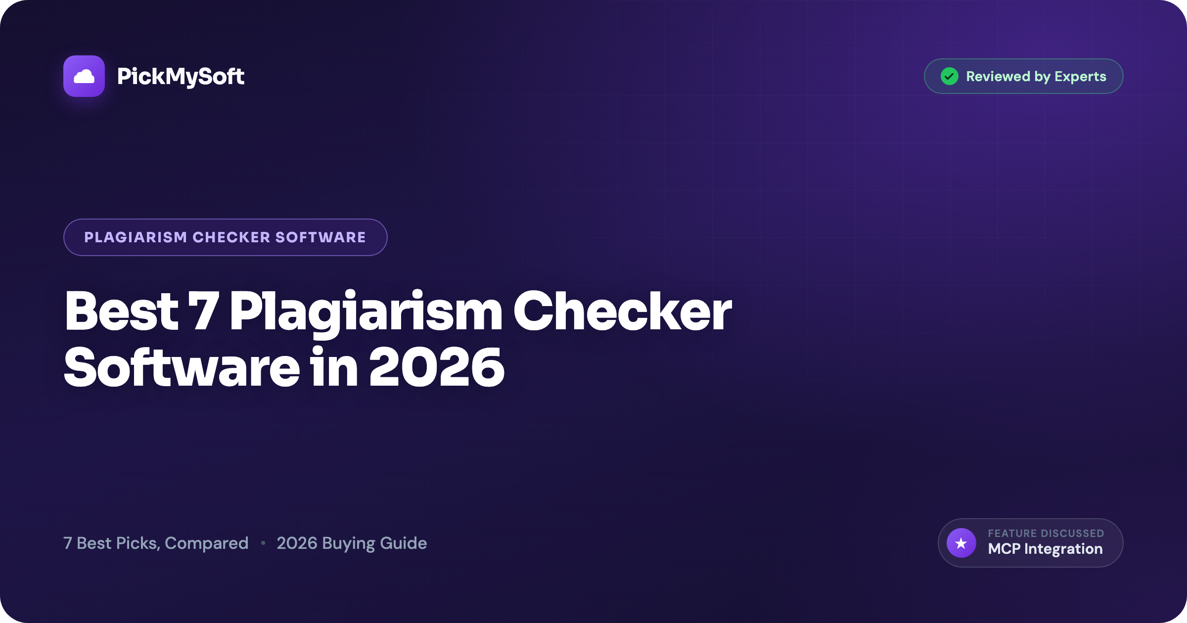 Best 7 Plagiarism Checker Software in 2026