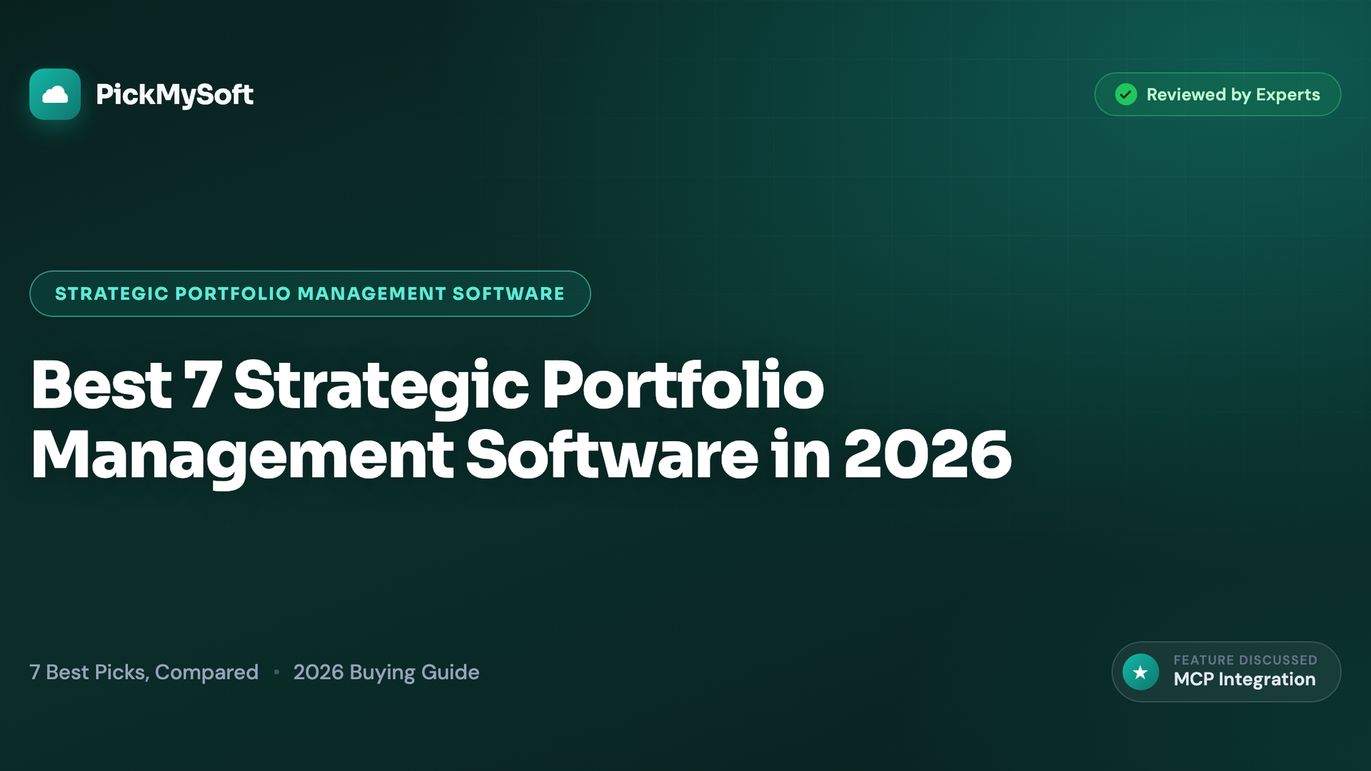 Best 7 Strategic Portfolio Management Software in 2026