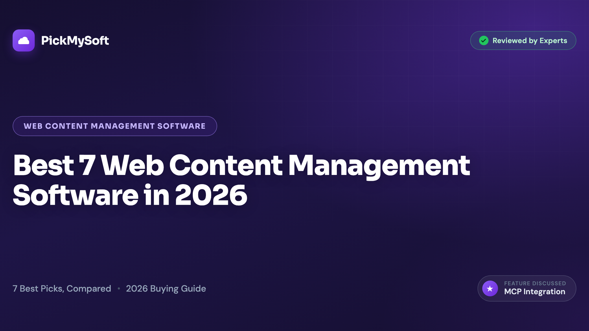 Best 7 Web Content Management Software in 2026