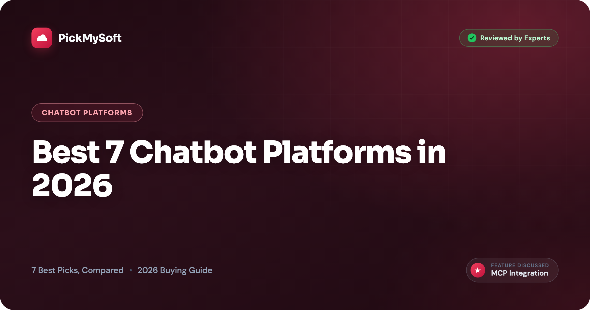 Best 7 Chatbot Platforms in 2026