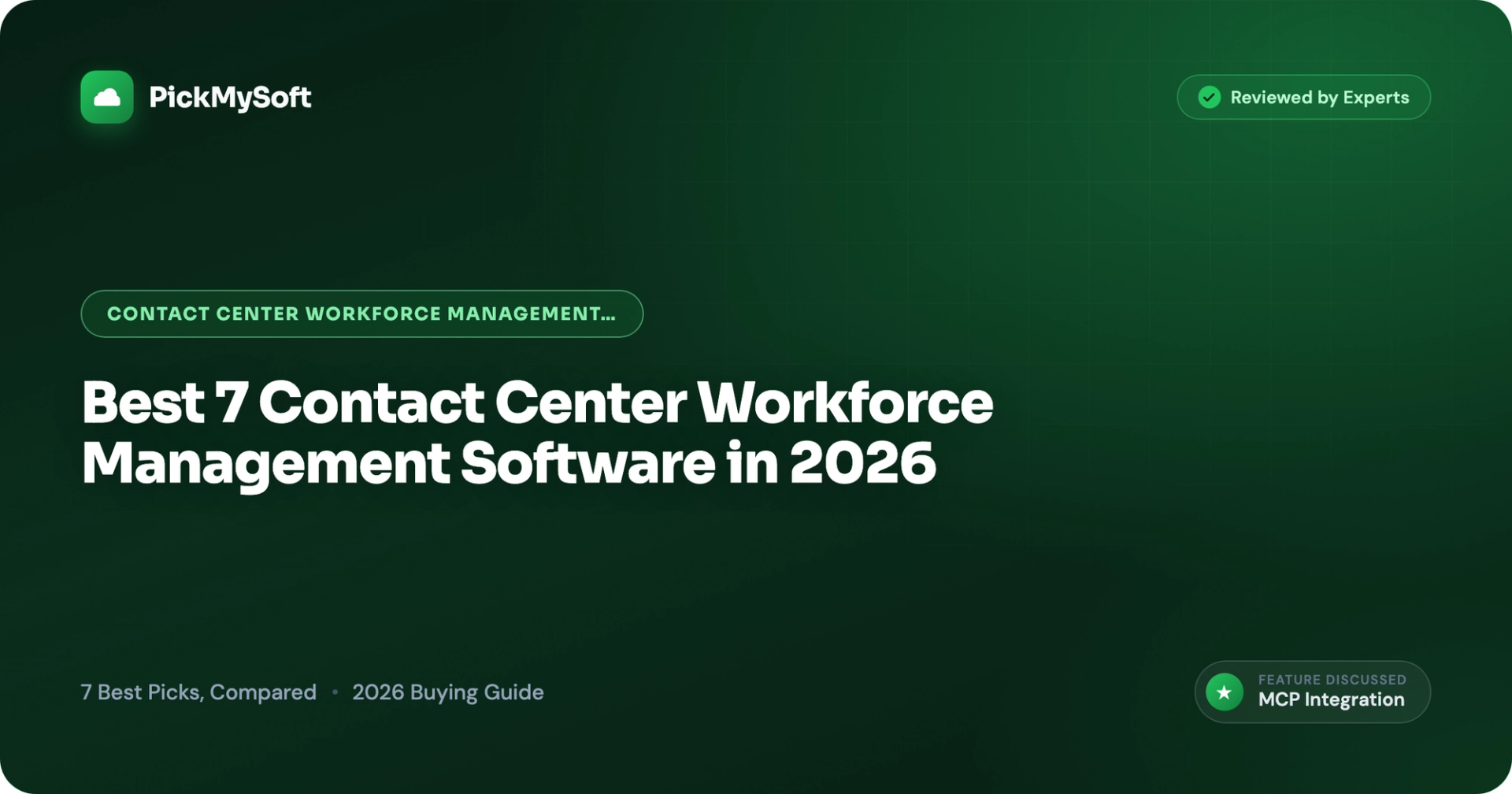 Best 7 Contact Center Workforce Management Software in 2026