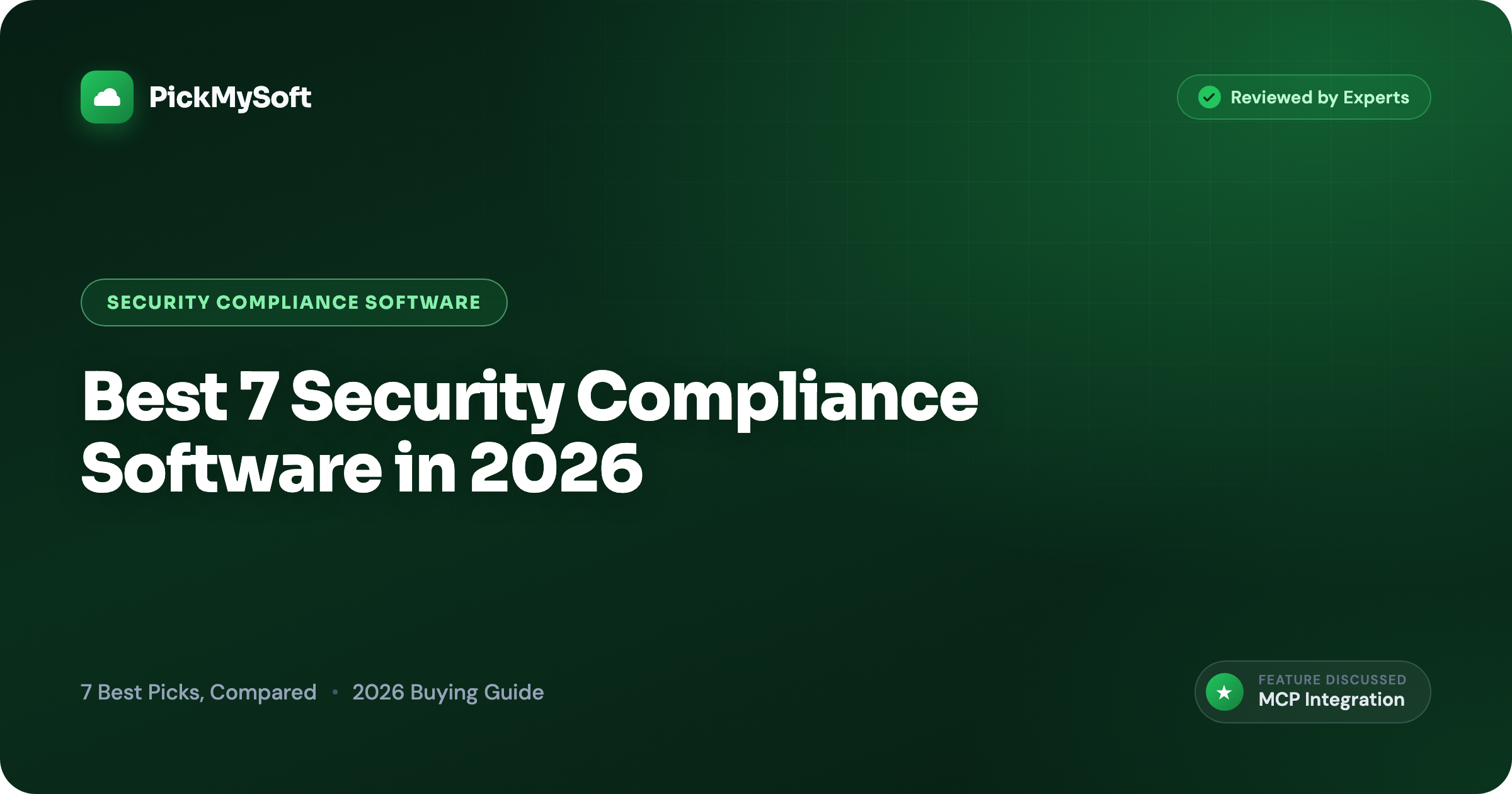Best 7 Security Compliance Software in 2026