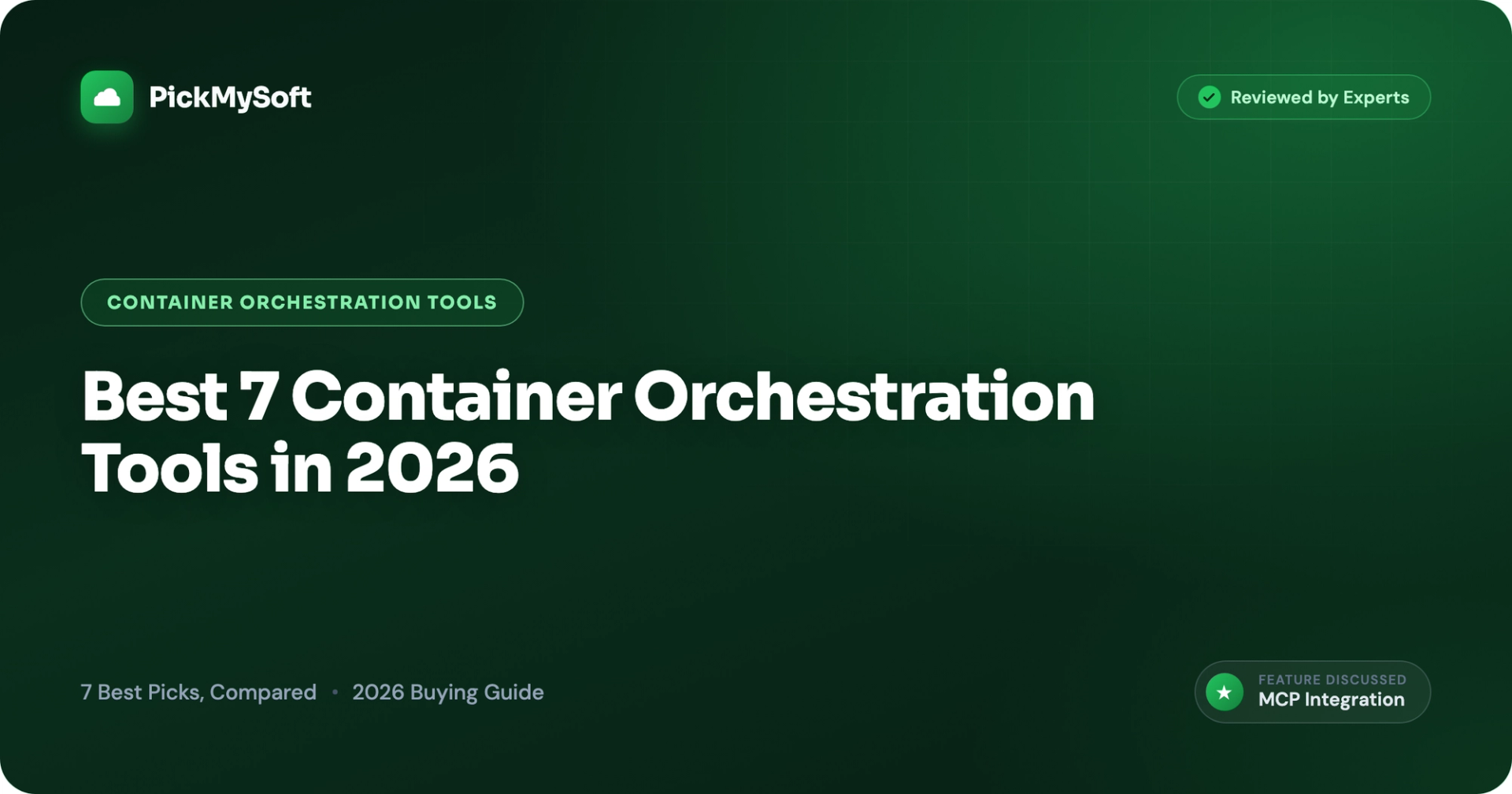 Best 7 Container Orchestration Tools in 2026