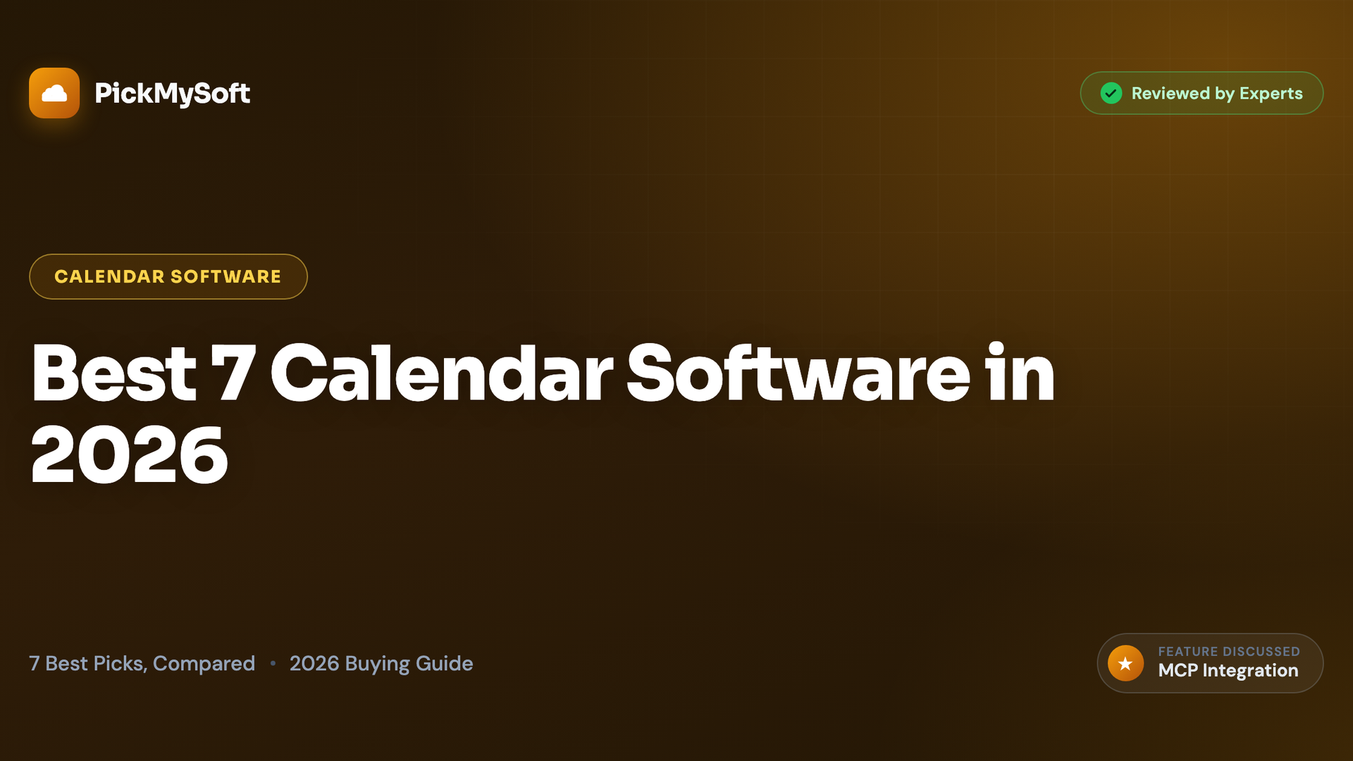 Best 7 Calendar Software in 2026