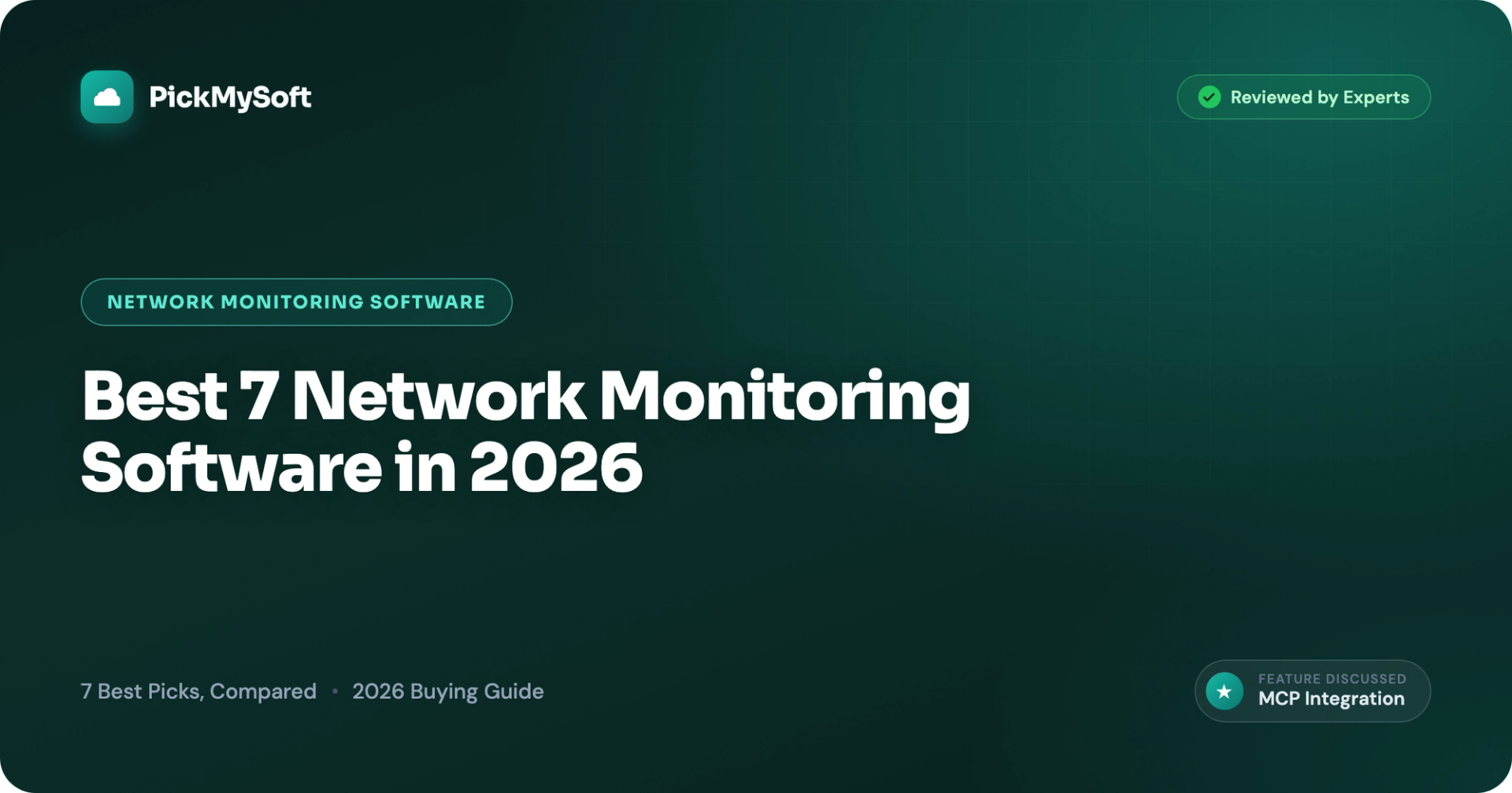 Best 7 Network Monitoring Software in 2026