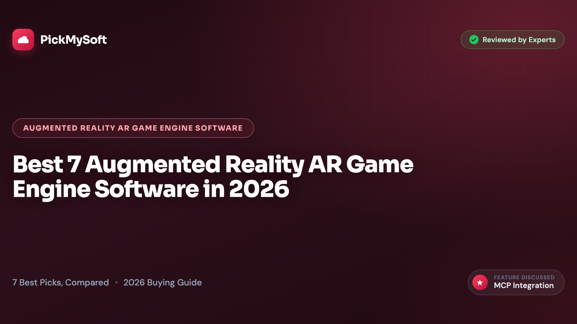 Best 7 Augmented Reality AR Game Engine Software in 2026