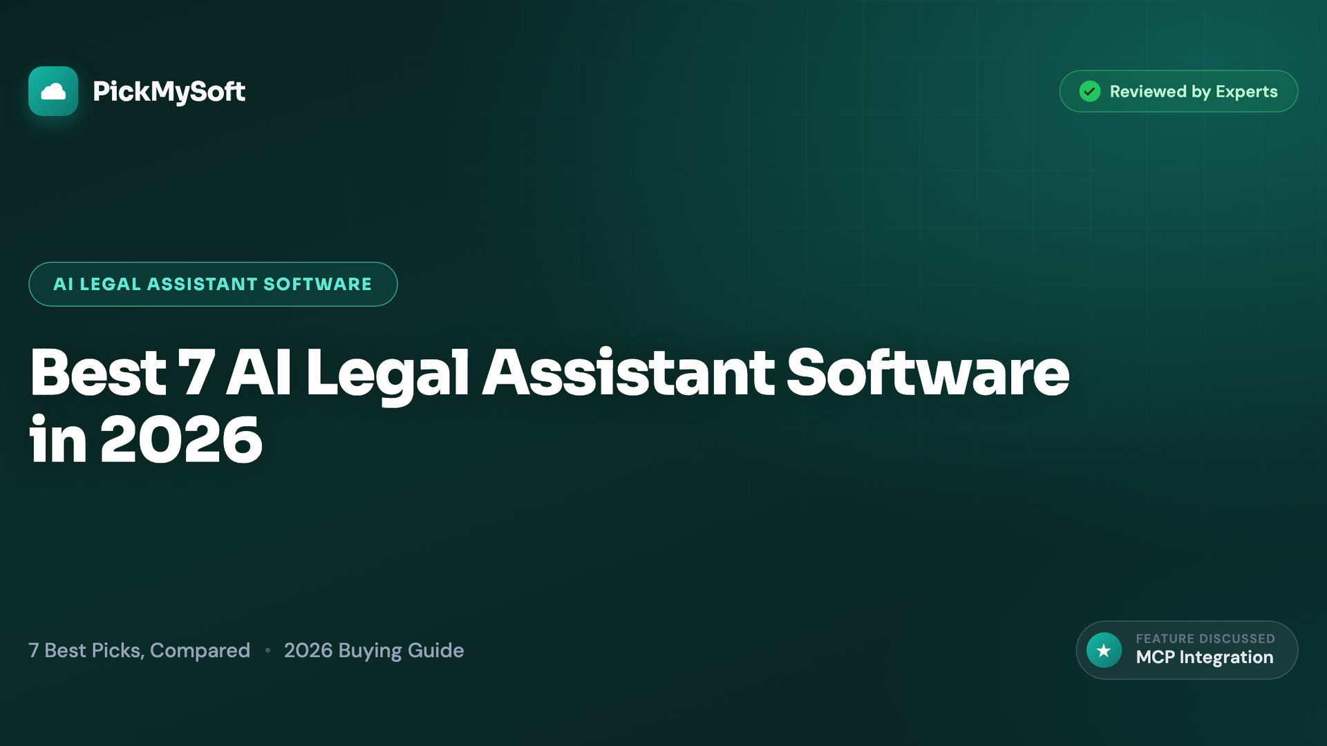 Best 7 AI Legal Assistant Software in 2026