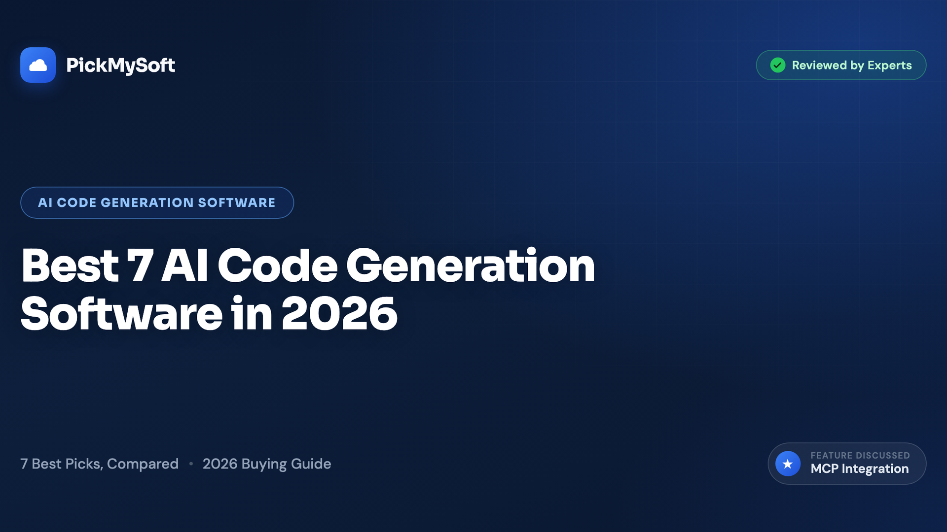 Best 7 AI Code Generation Software in 2026